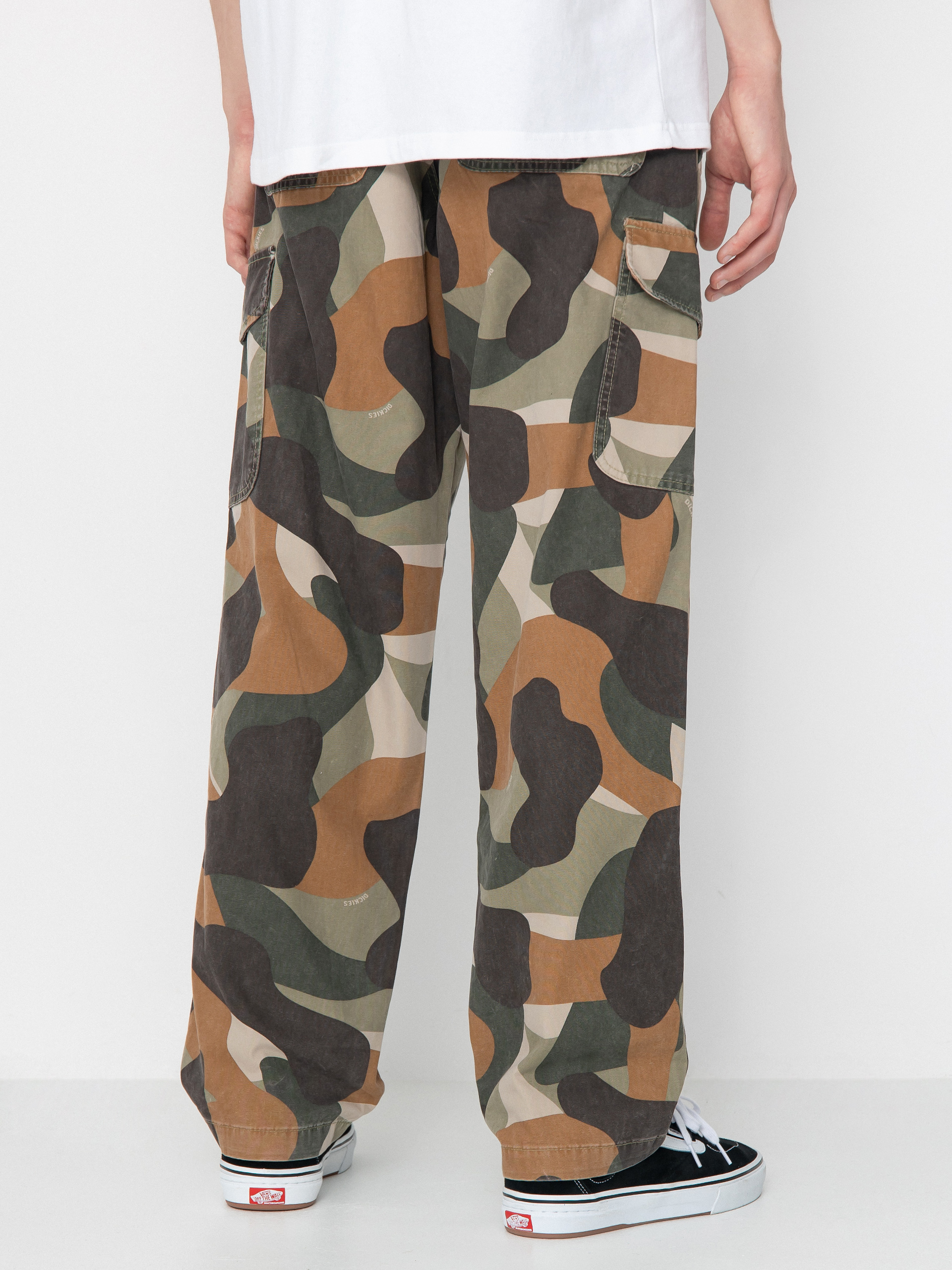 Pantaloni Dickies Duck Canvas Camo Cargo (imperial green)