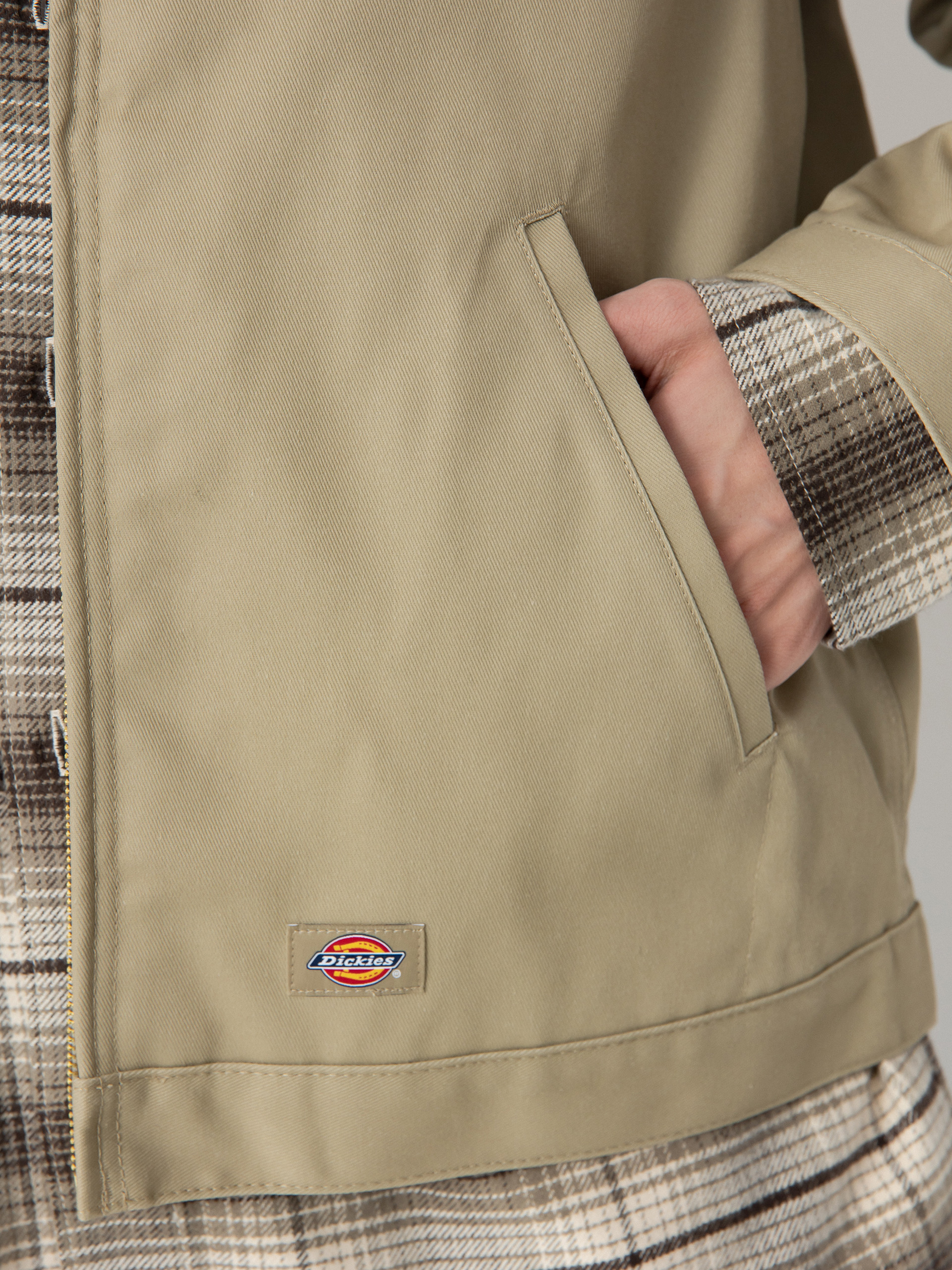 Geacă Dickies Lined Eisenhower (khaki)