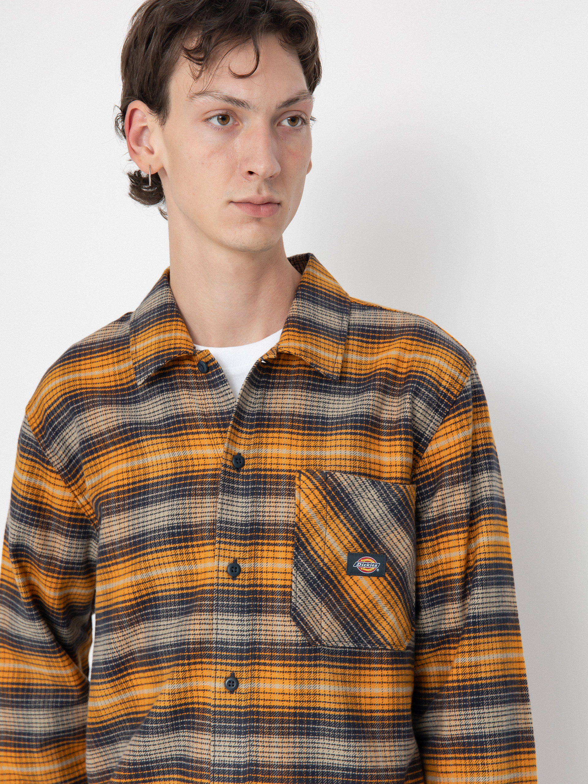 Cămașă Dickies Forest Check (inca gold)