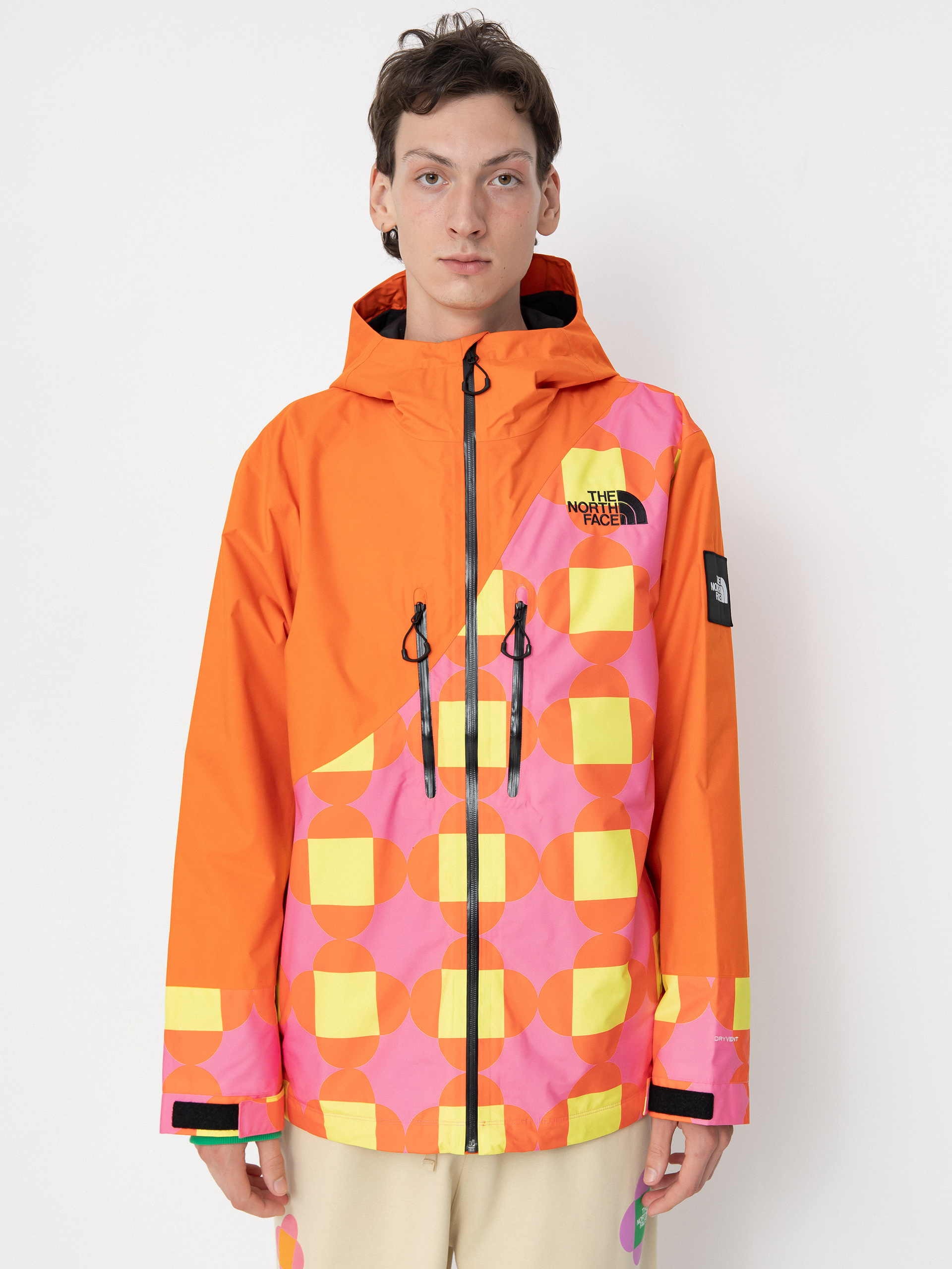 Geacă The North Face X Yinka Ilori 2L Rainshell (gamma pink lets blossom)