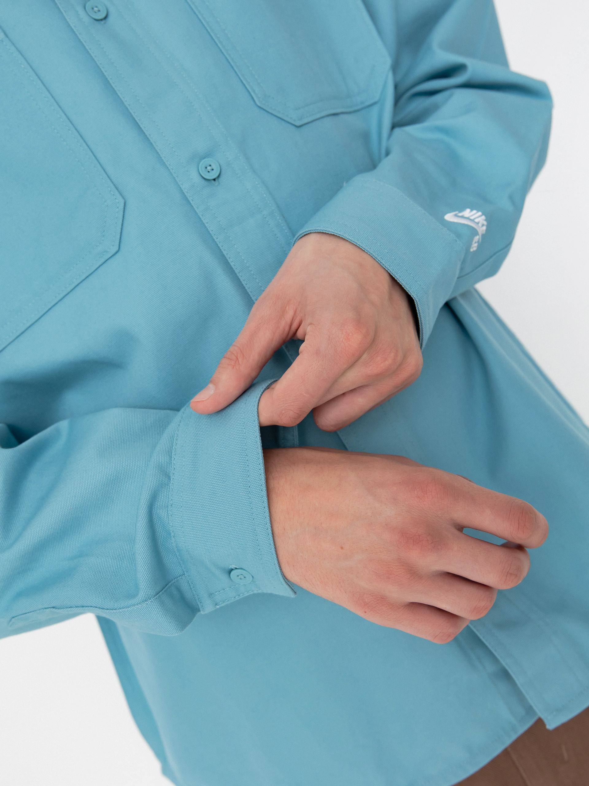 Cămașă Nike SB New Essential (denim turq/white)