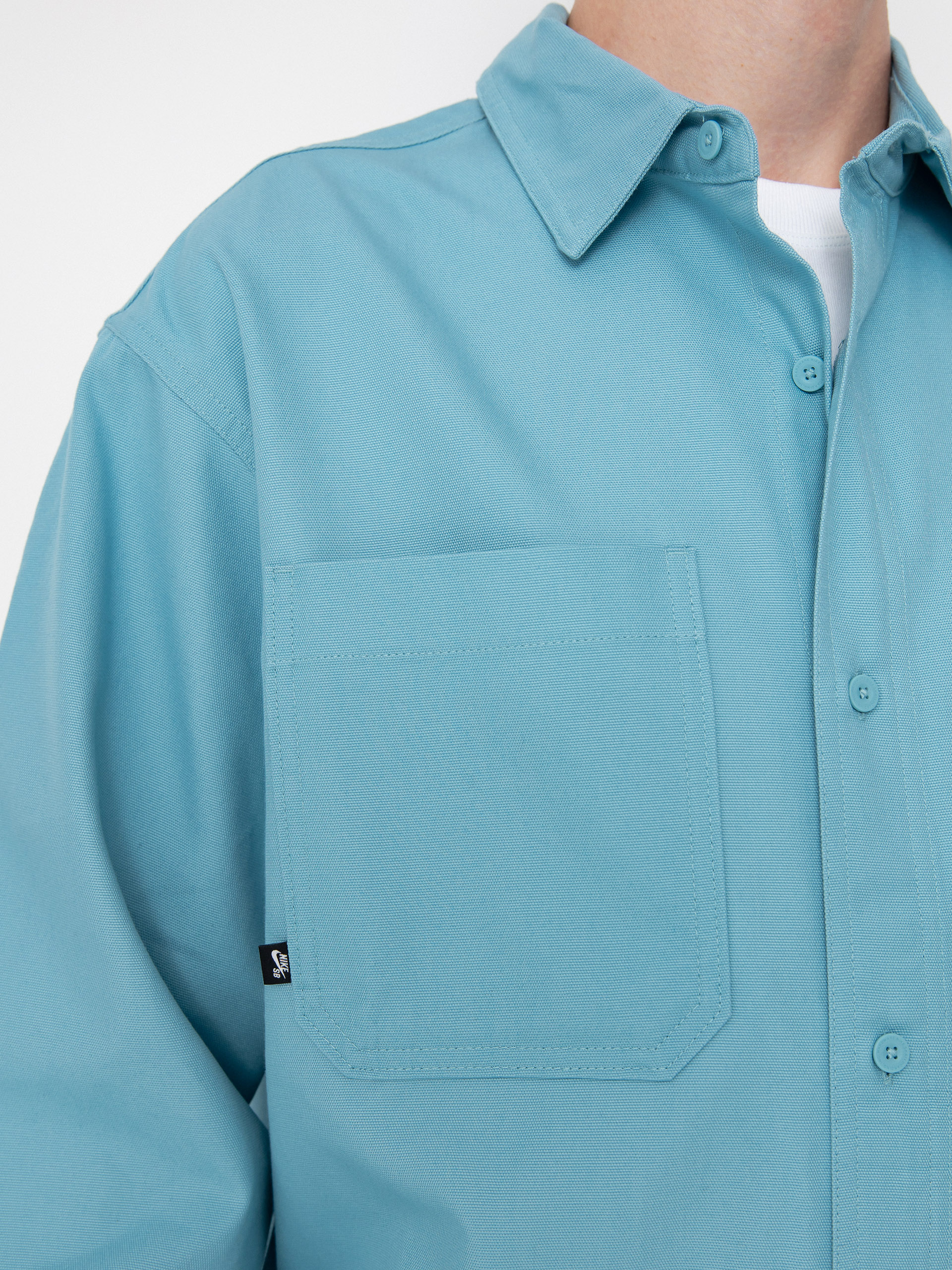 Cămașă Nike SB New Essential (denim turq/white)