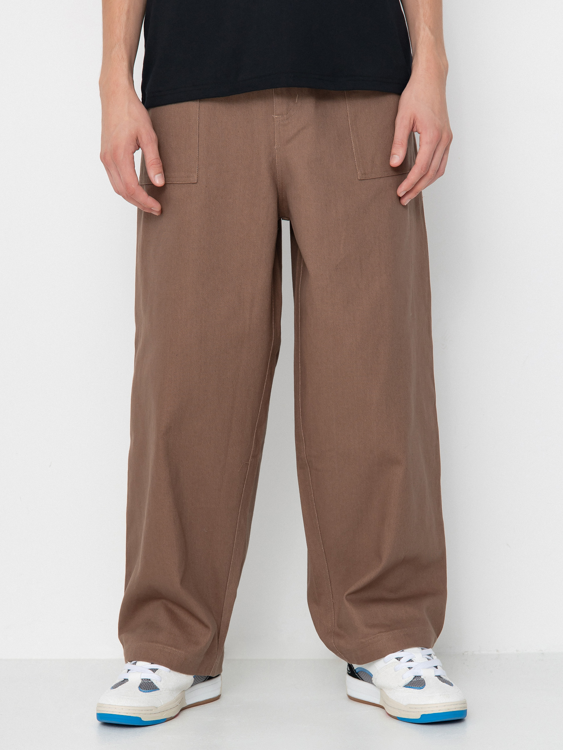 Pantaloni Poetic Collective Painter (brown canvas)