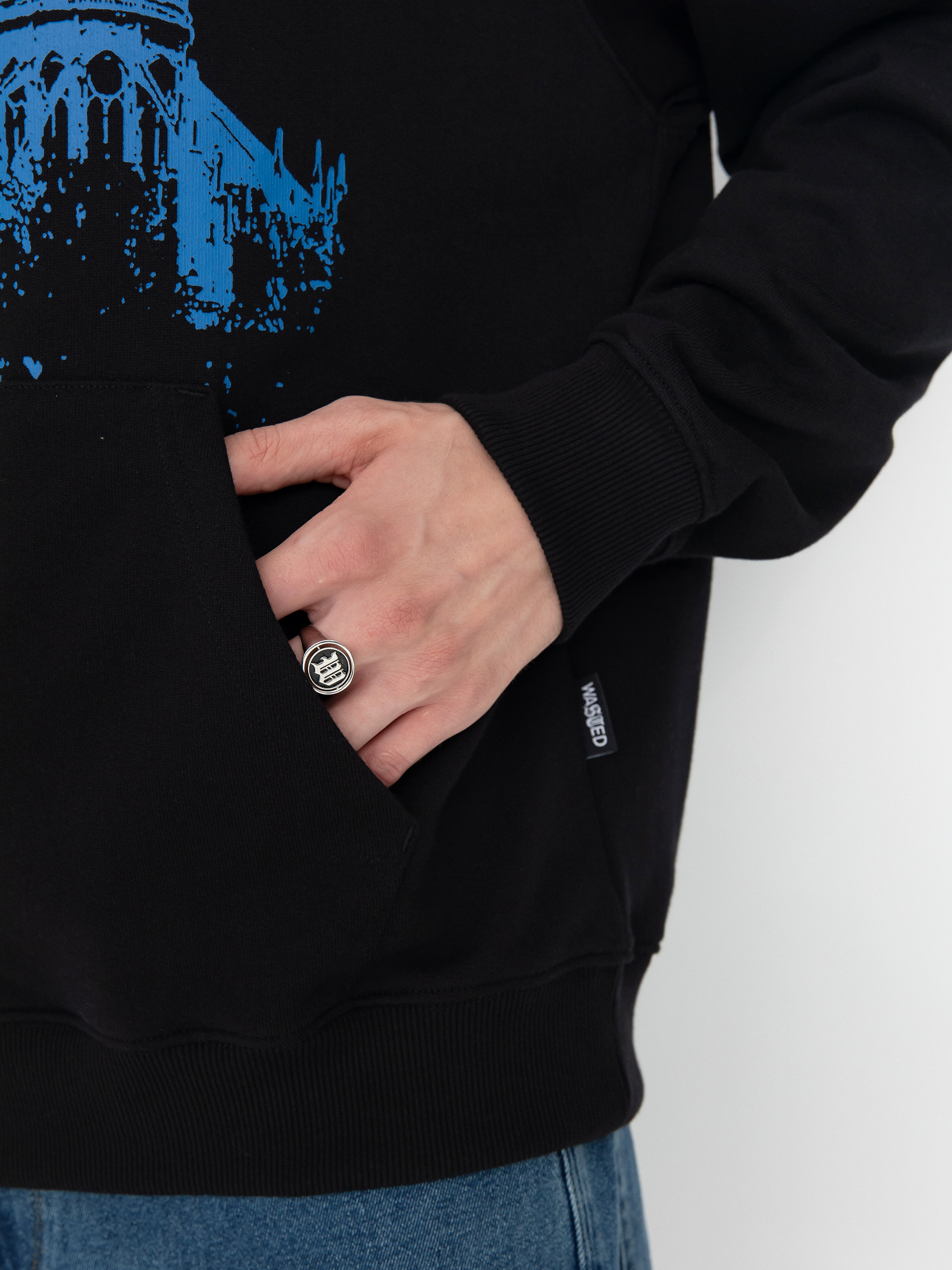 Hanorac cu glugă Wasted Paris Vault HD (black)