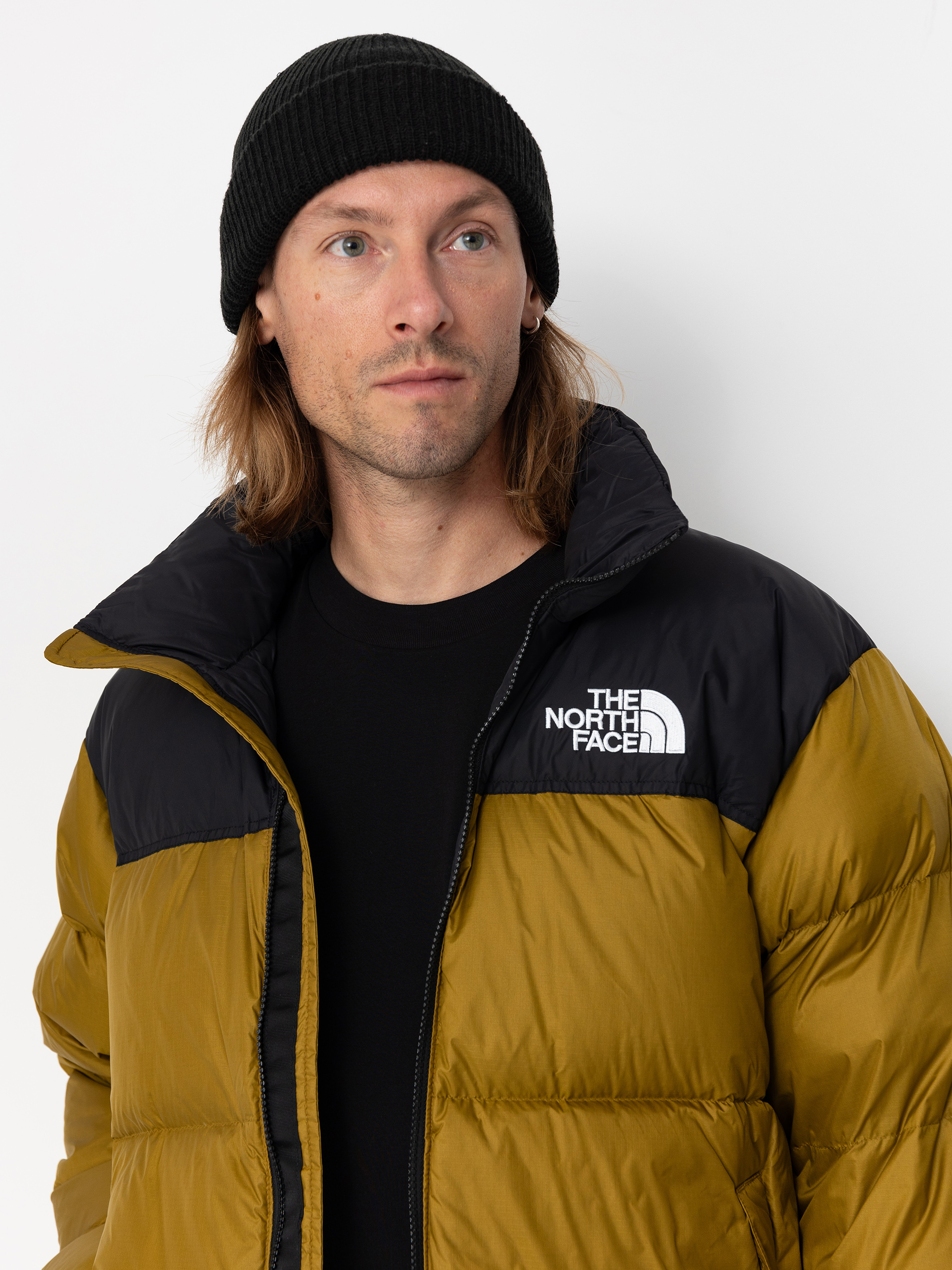 Geacă The North Face 1996 Retro Nuptse - maro (moss green/tnf black)