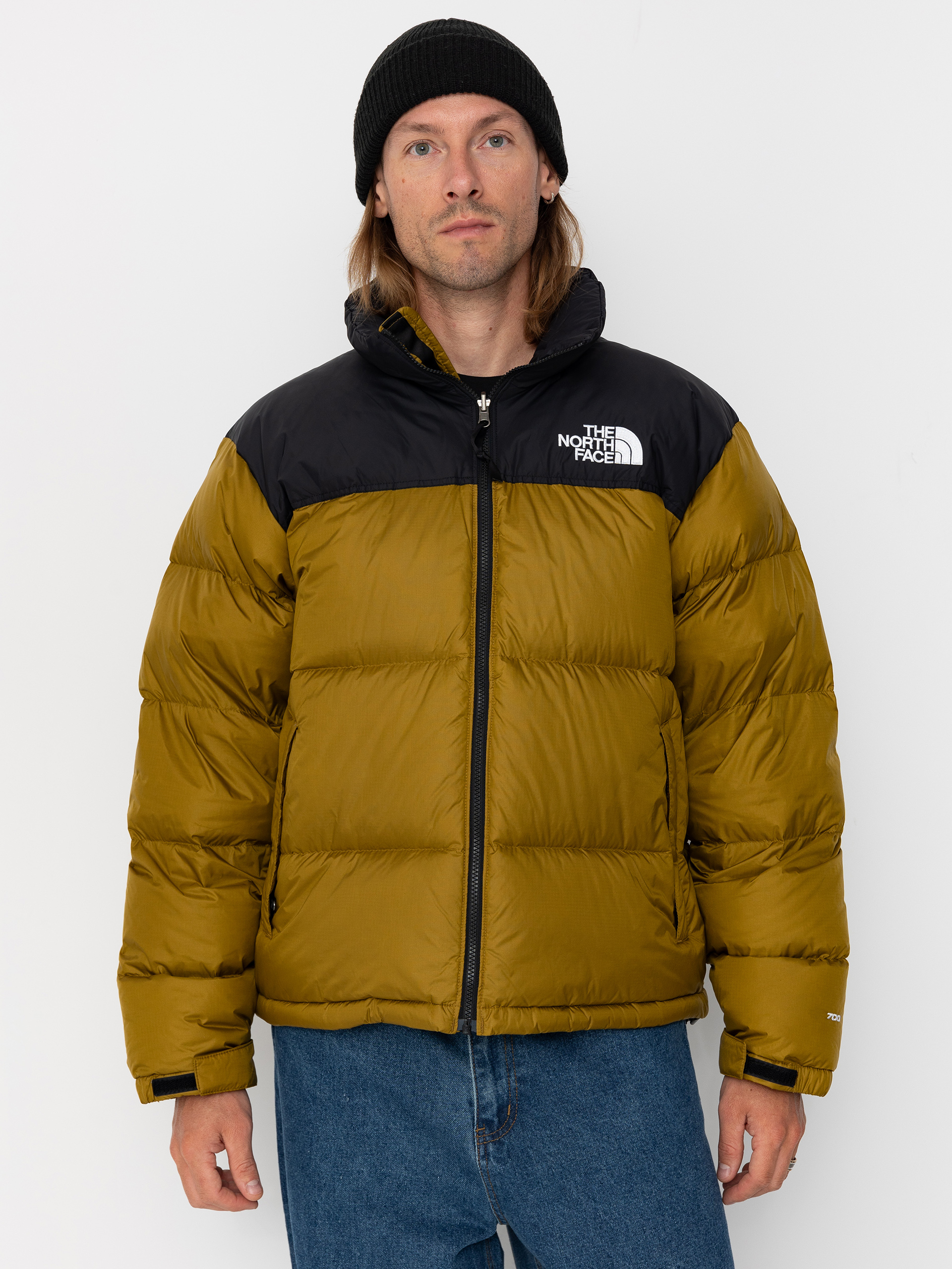 Geacă The North Face 1996 Retro Nuptse - maro (moss green/tnf black)