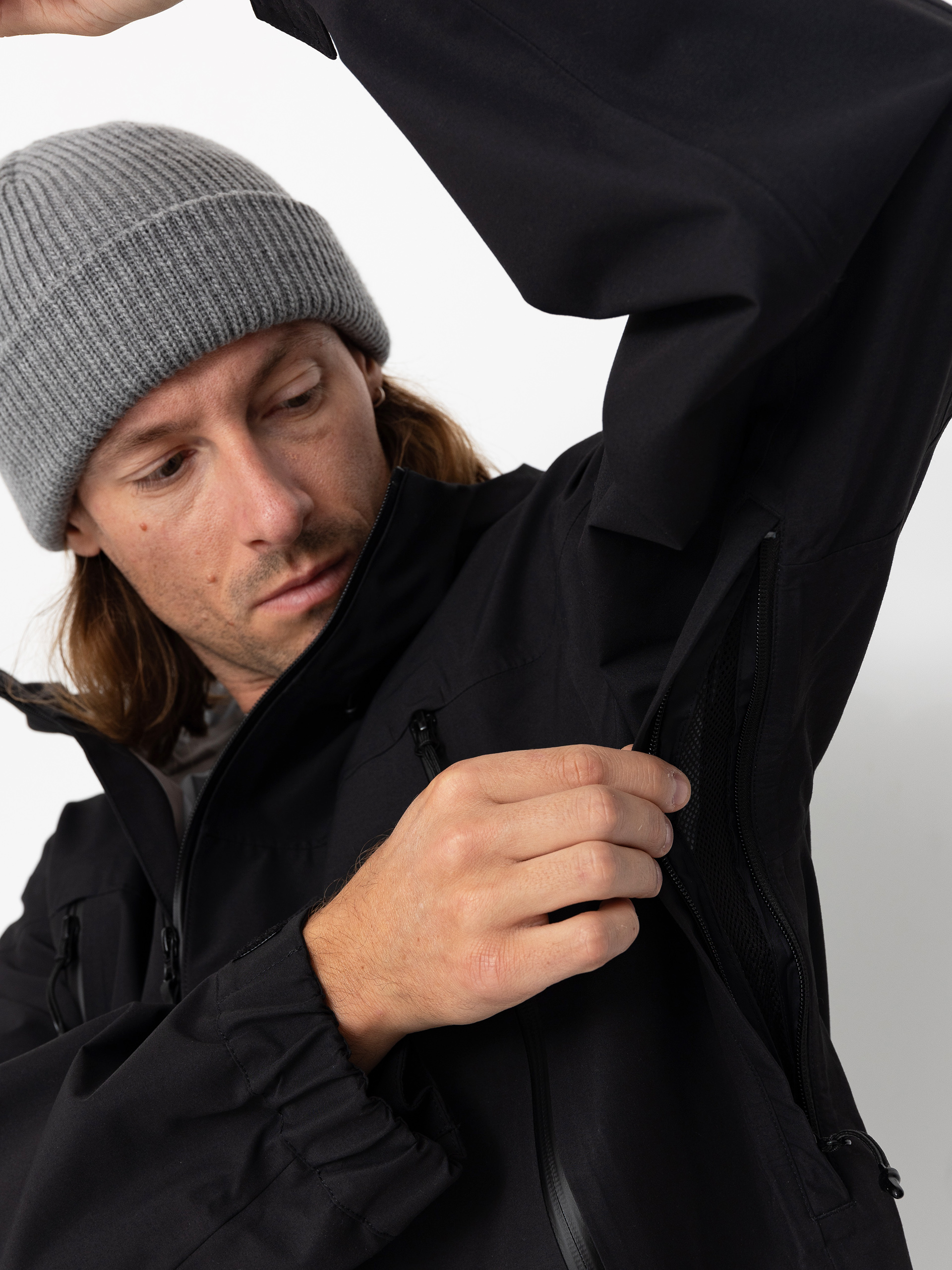 Pentru bărbați Geacă de snowboard Vans Mte High Country 3L (black)