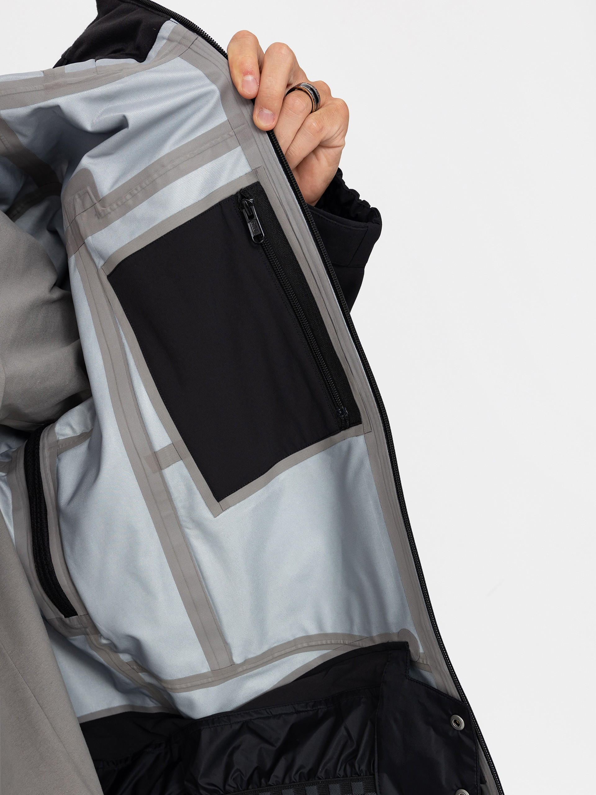 Pentru bărbați Geacă de snowboard Vans Mte High Country 3L (black)