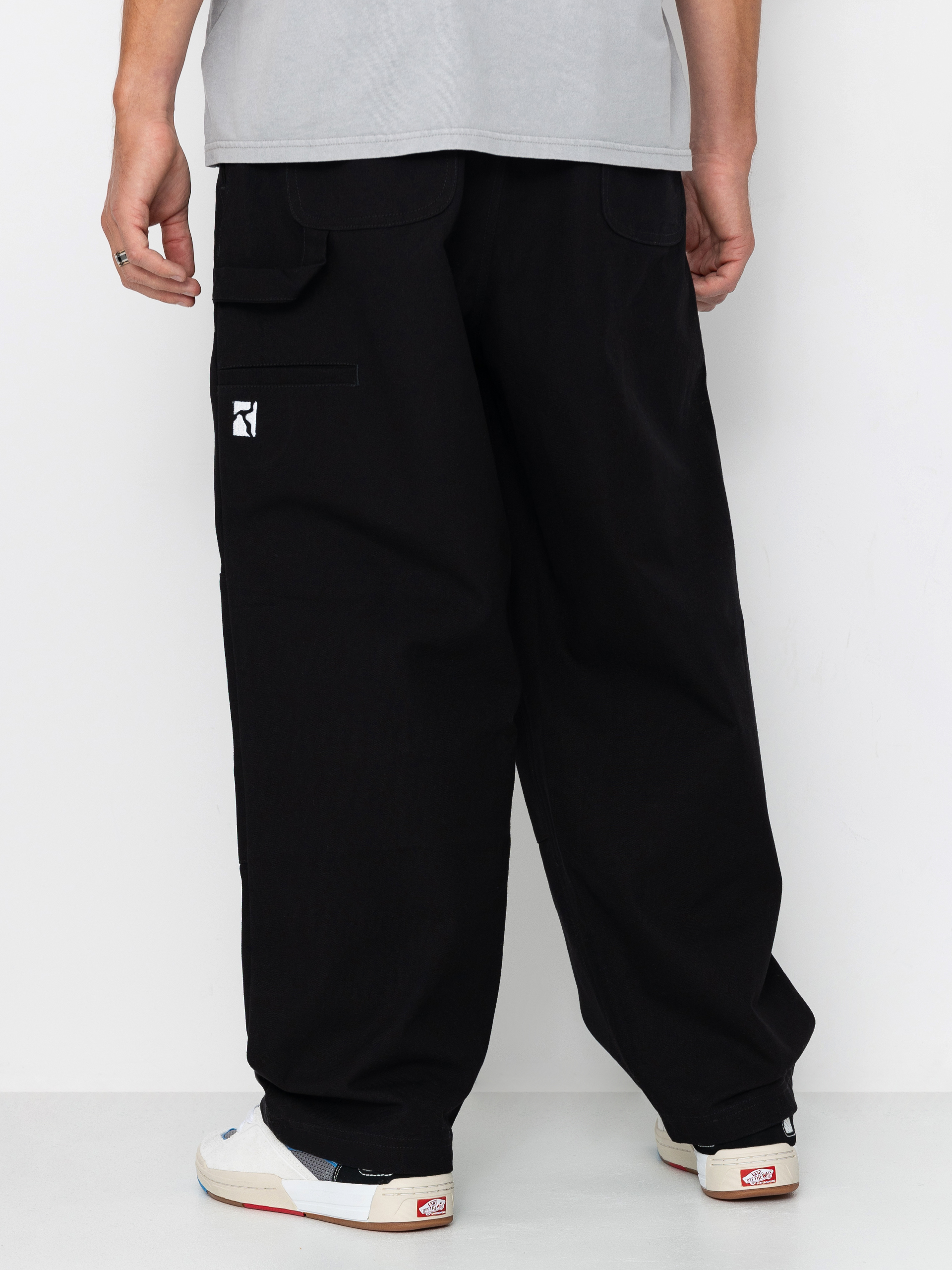 Pantaloni Poetic Collective Sculptor (black canvas)