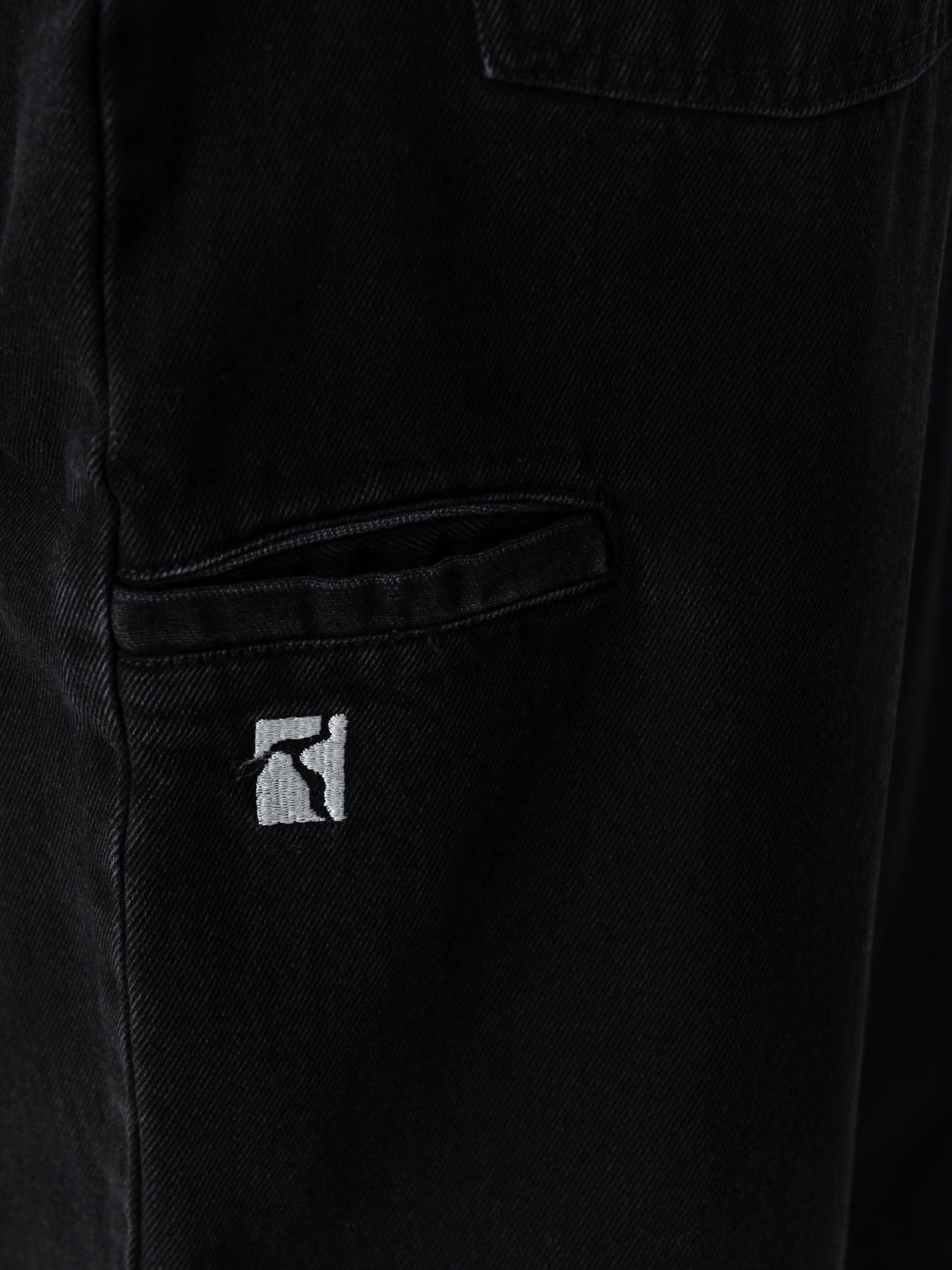 Pantaloni Poetic Collective Ballon (black denim wash)