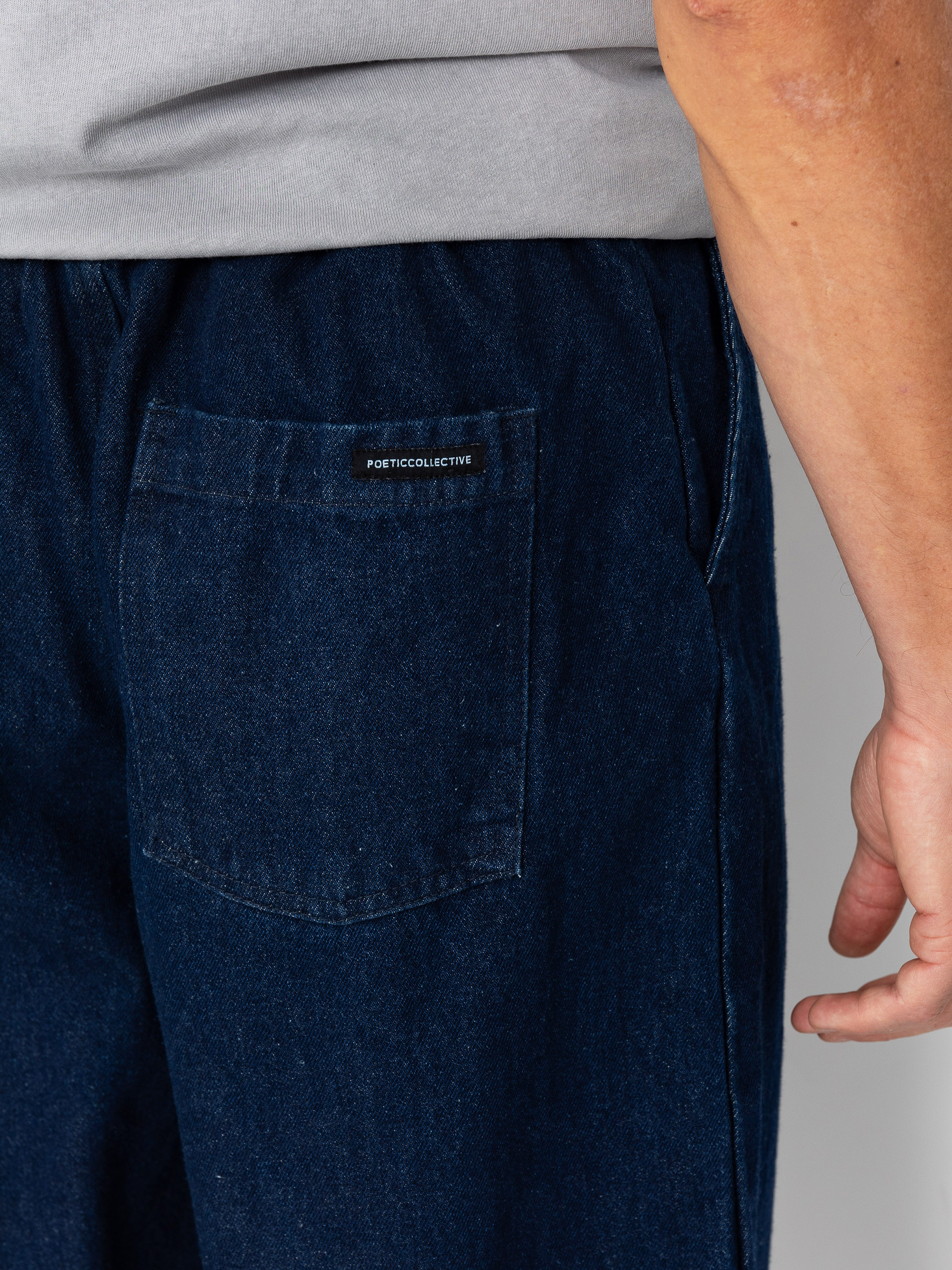 Pantaloni Poetic Collective Ballon (classic denim wash)