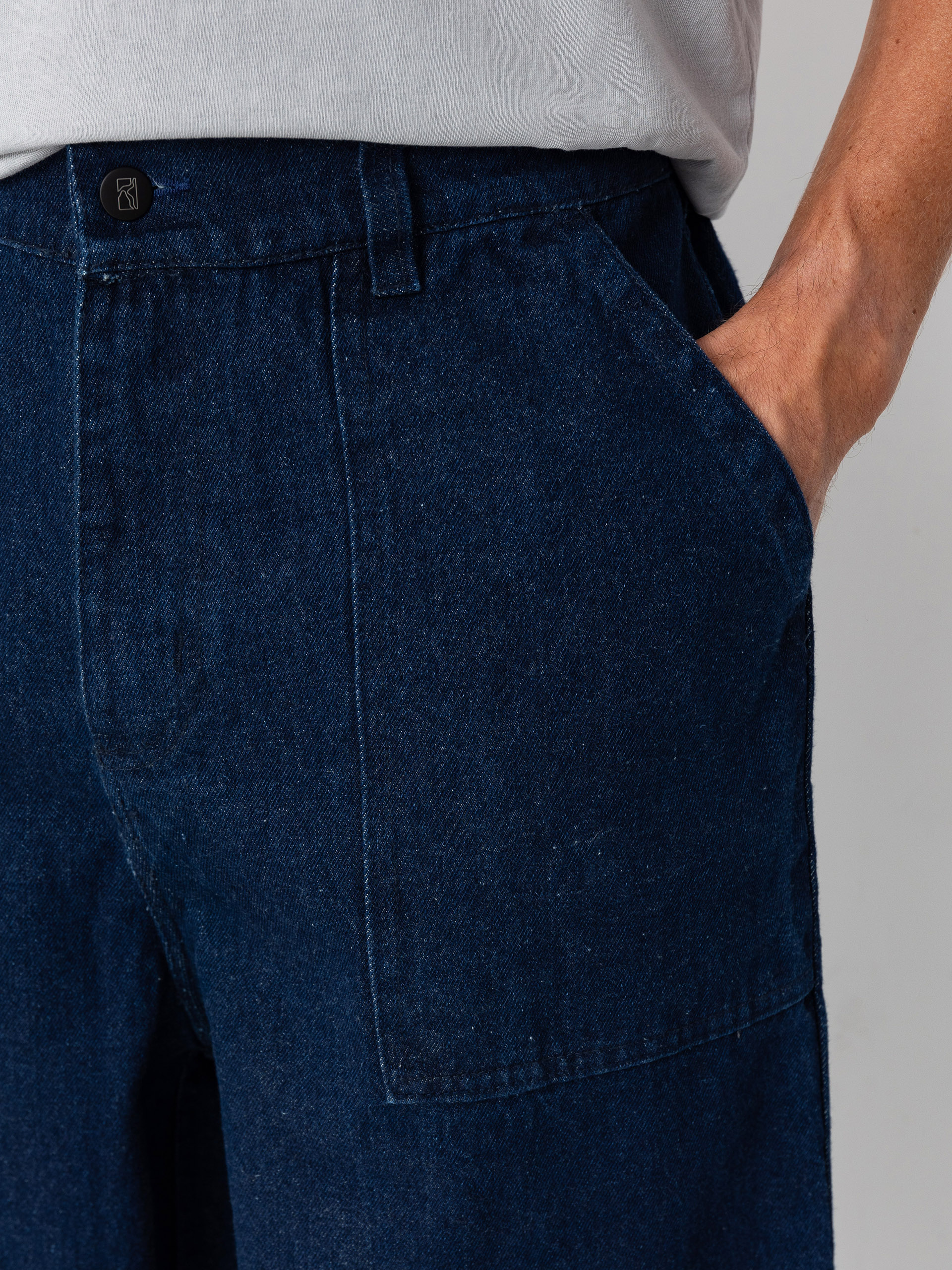 Pantaloni Poetic Collective Painter (classic denim wash)