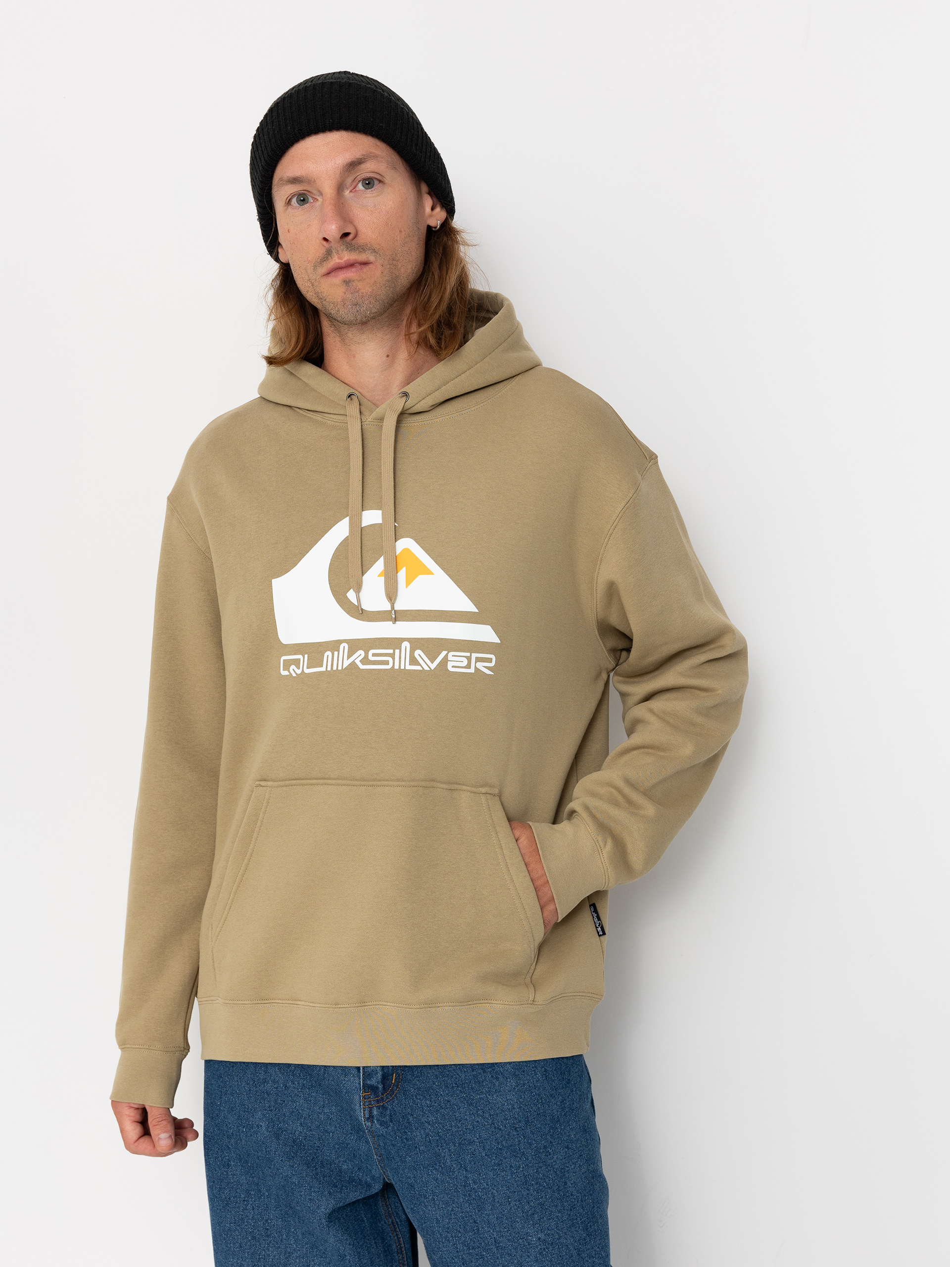 Hanorac cu glugă Quiksilver Big Logo HD (twill)