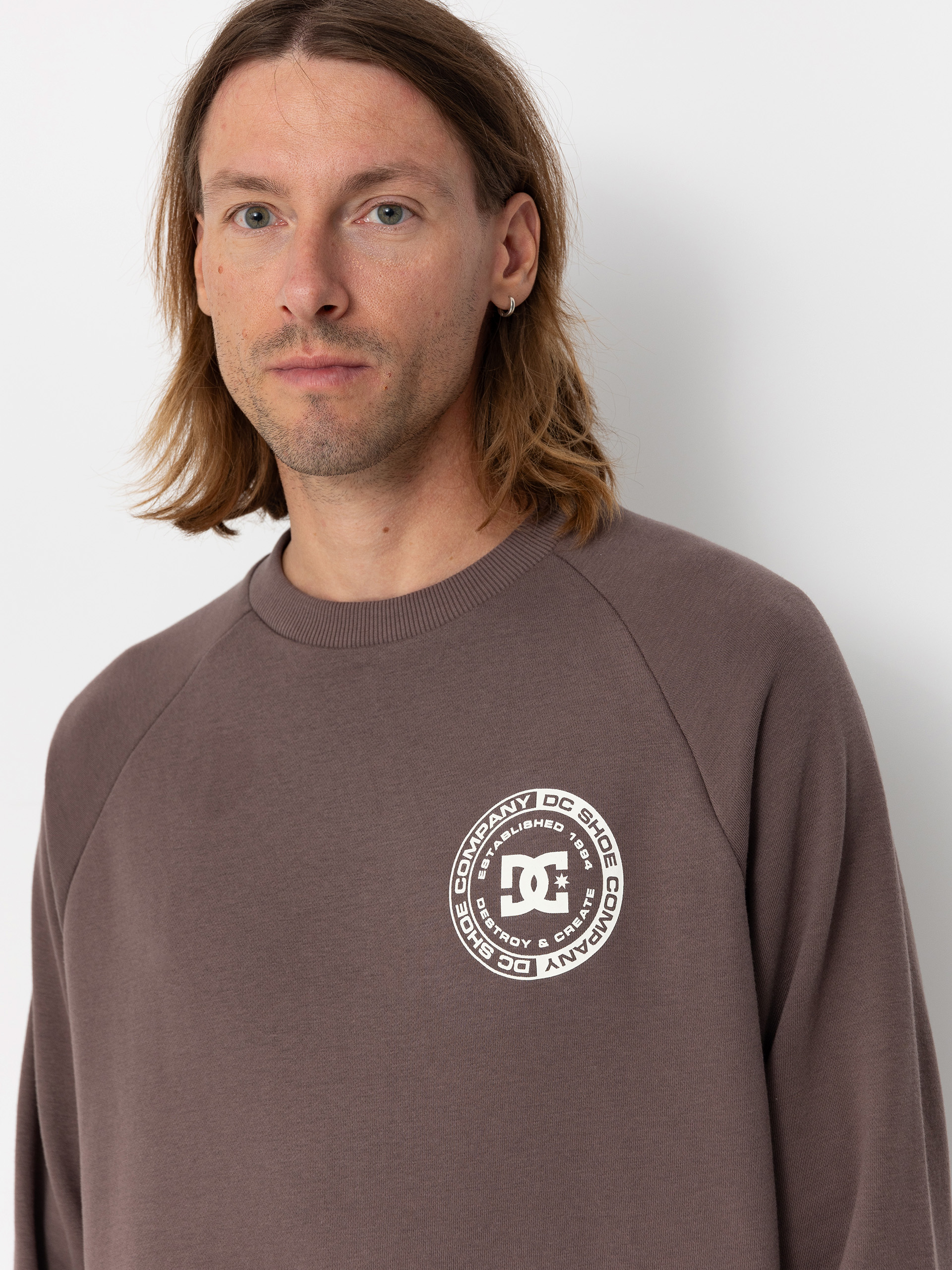 Hanorac DC Corpo Raglan (plum truffle)