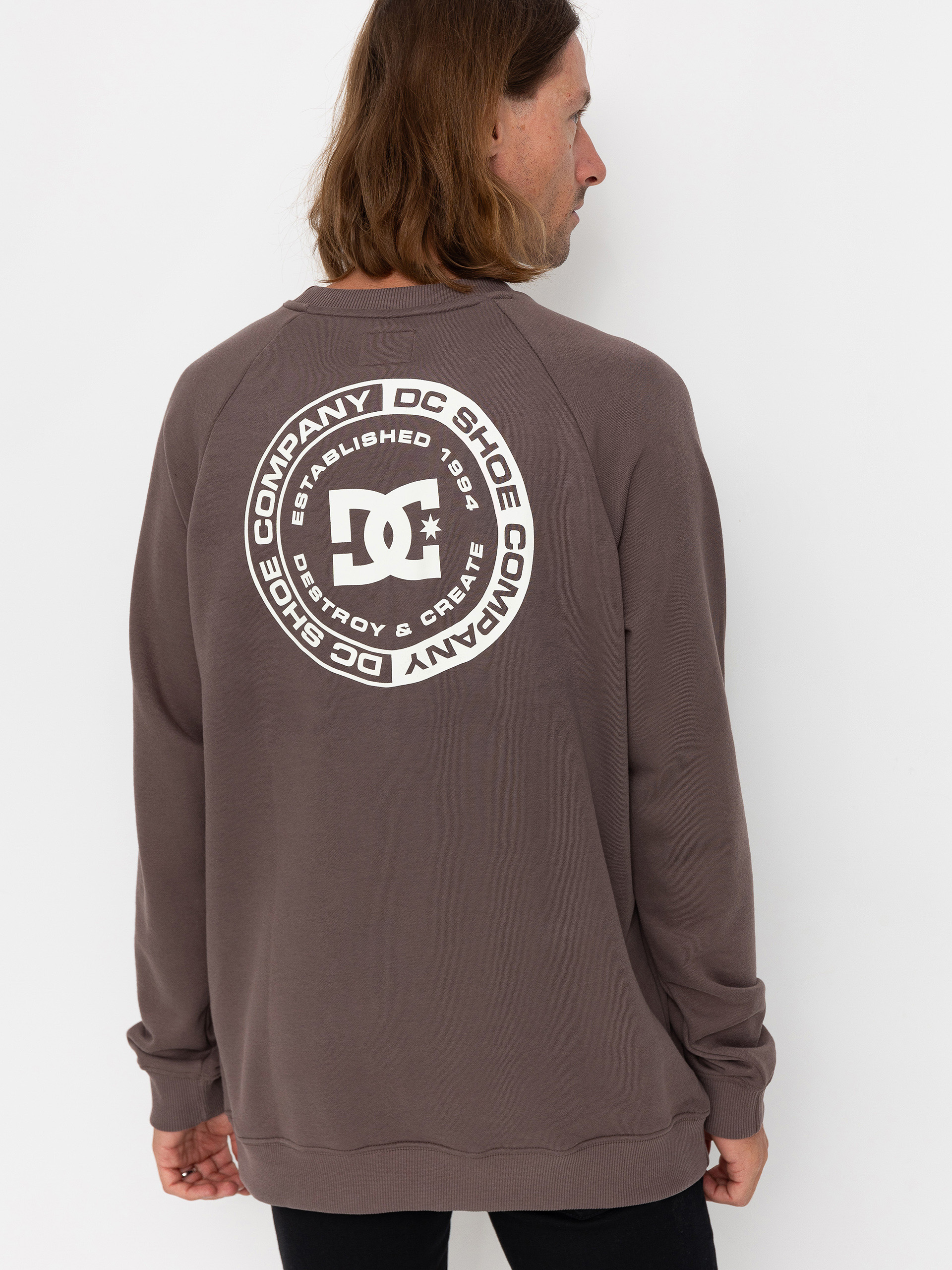 Hanorac DC Corpo Raglan (plum truffle)