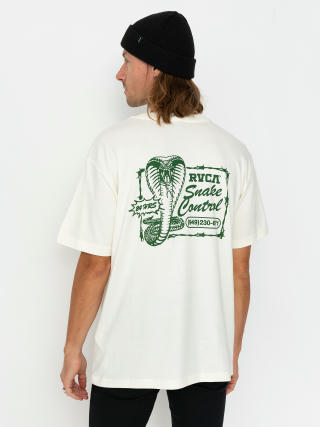 Tricou RVCA Cobra Service (antique white)