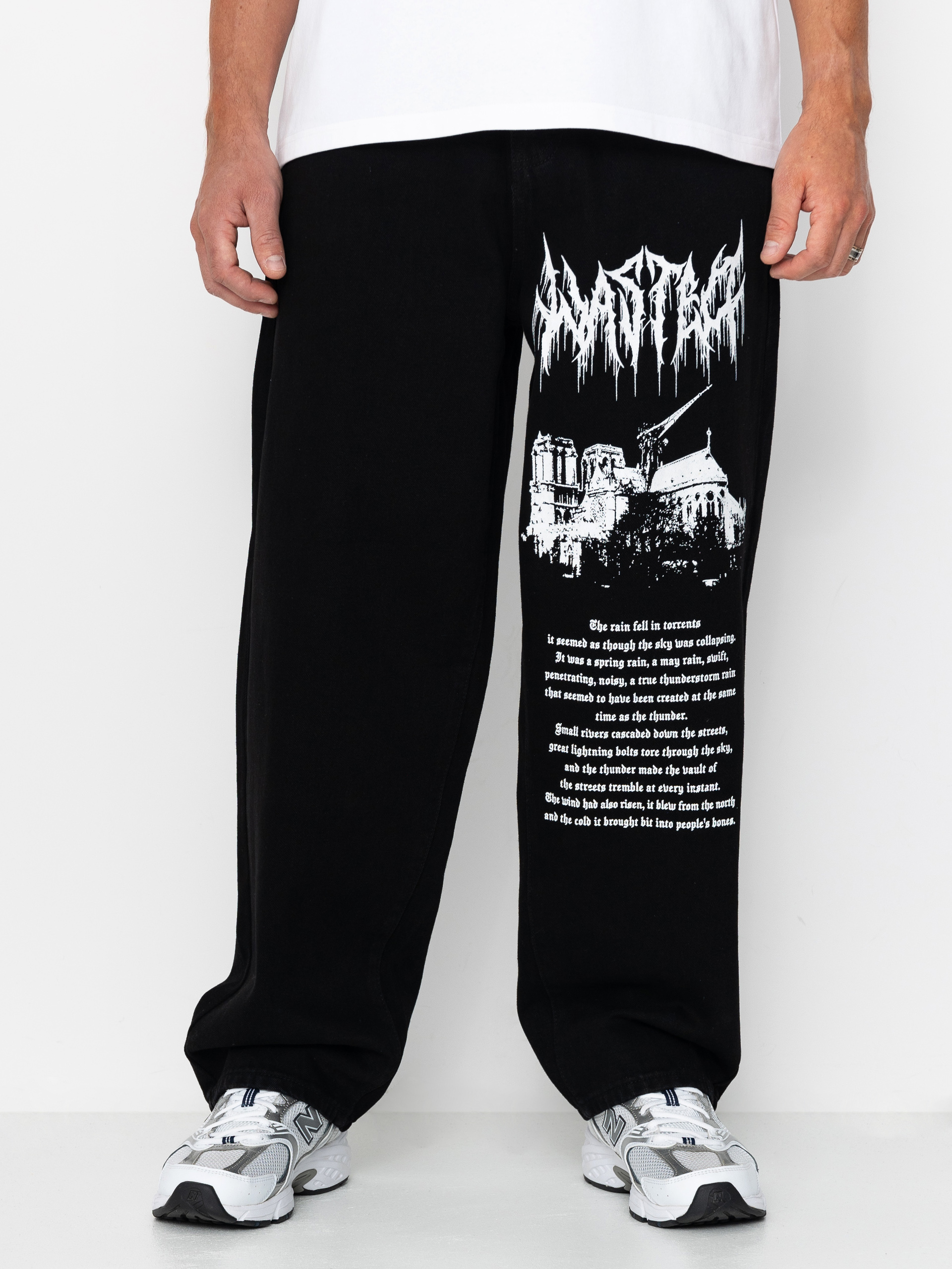 Pantaloni Wasted Paris Vault Casper (black)