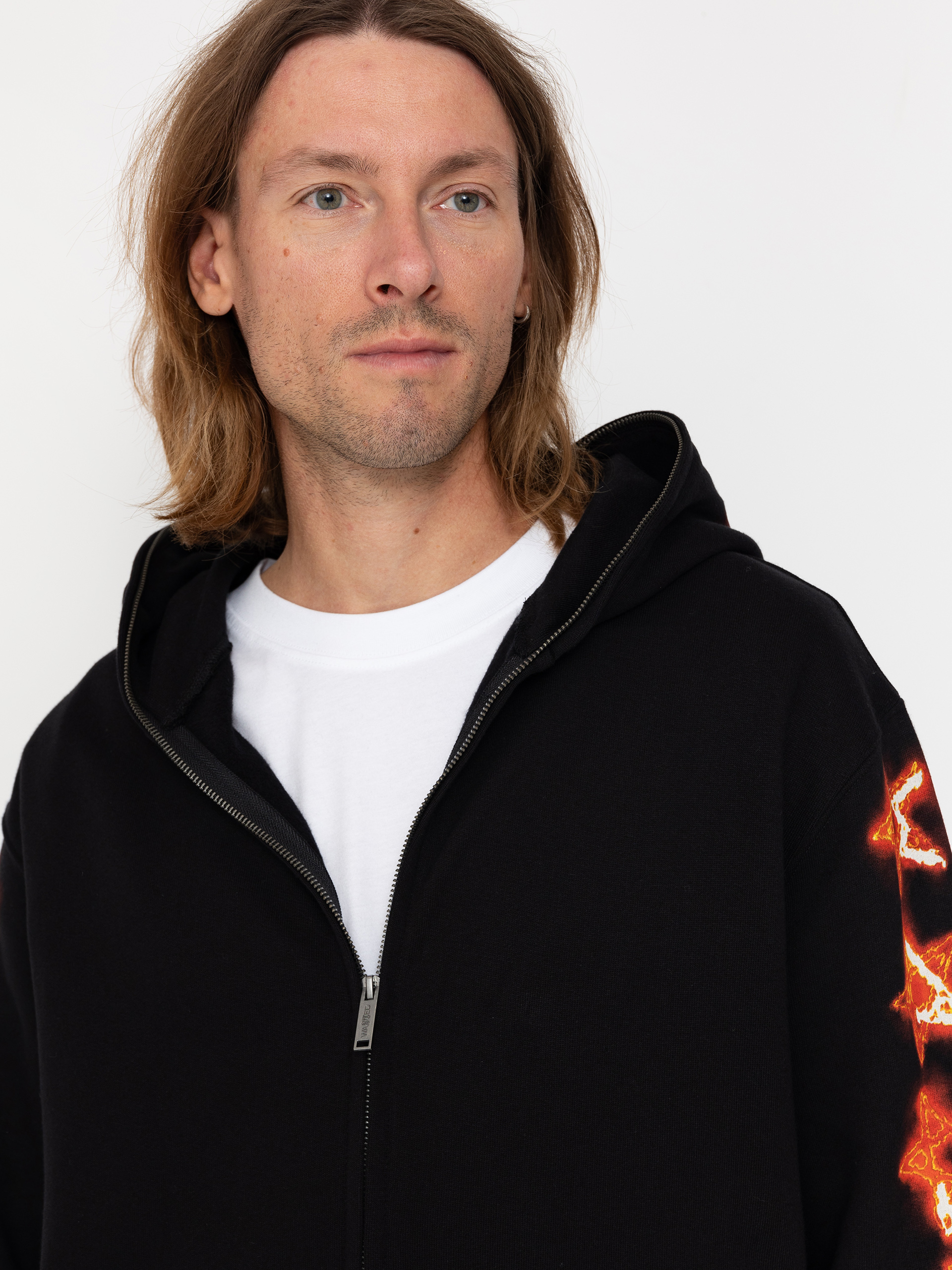 Hanorac cu glugă Wasted Paris Surt ZHD (black)