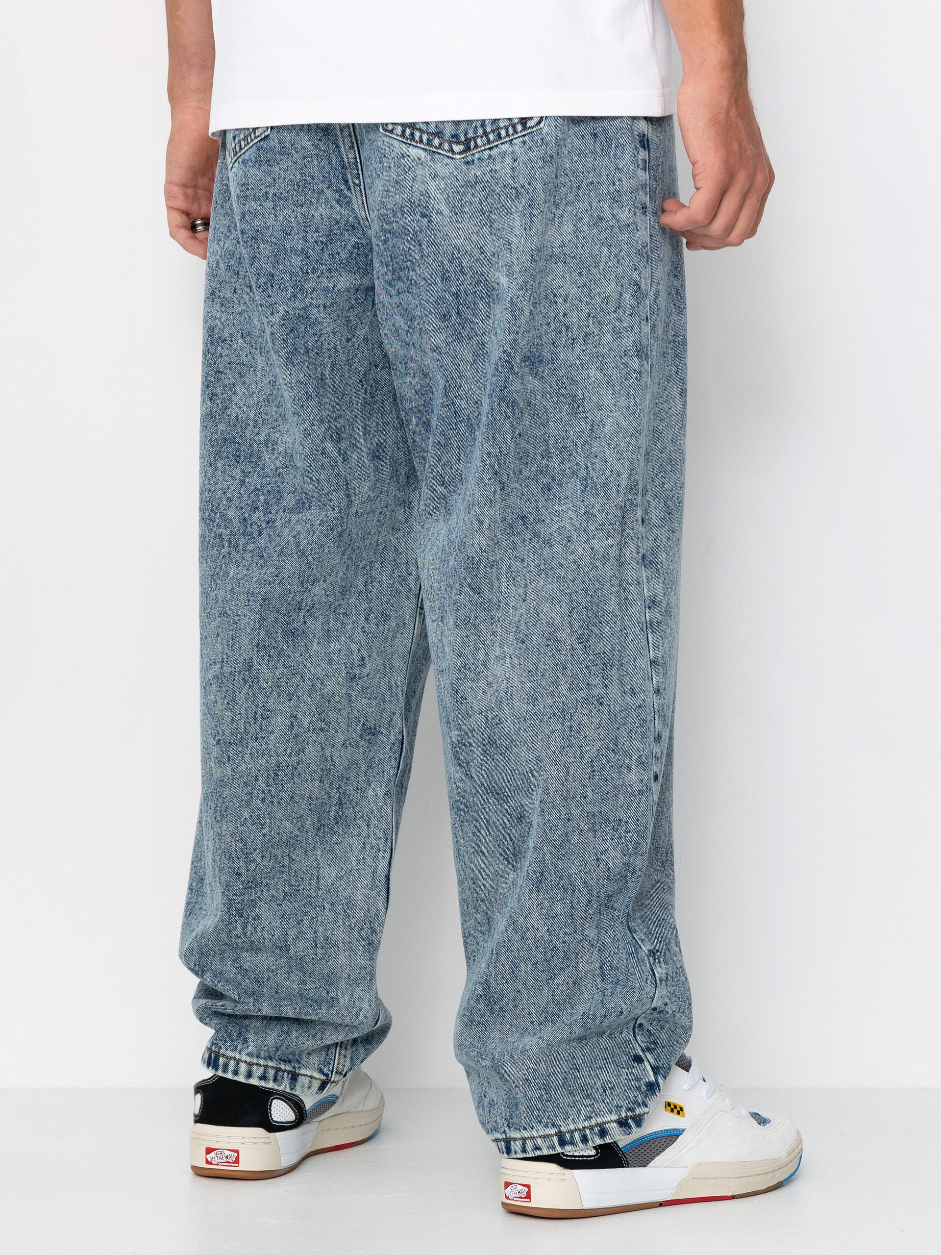 Pantaloni Wasted Paris Signature Snow Casper (dark blue)