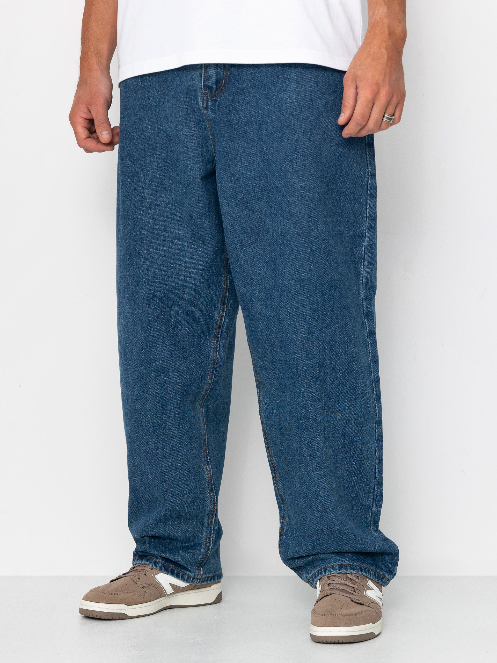 Pantaloni Wasted Paris Signature Casper (washed blue)