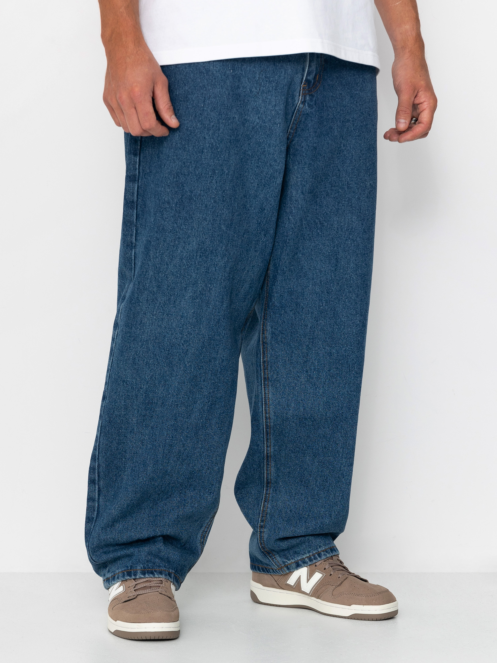 Pantaloni Wasted Paris Signature Casper (washed blue)