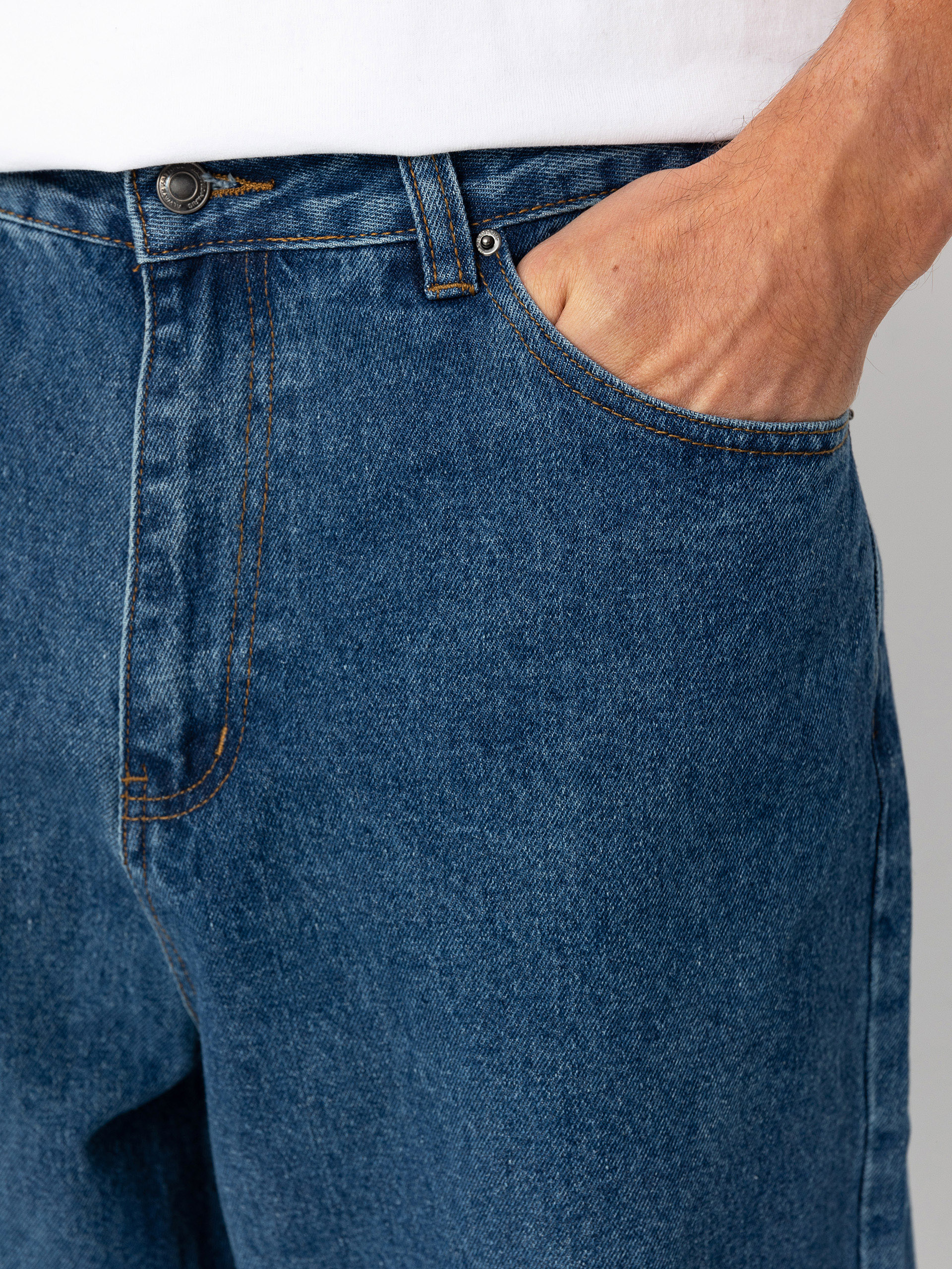 Pantaloni Wasted Paris Signature Casper (washed blue)