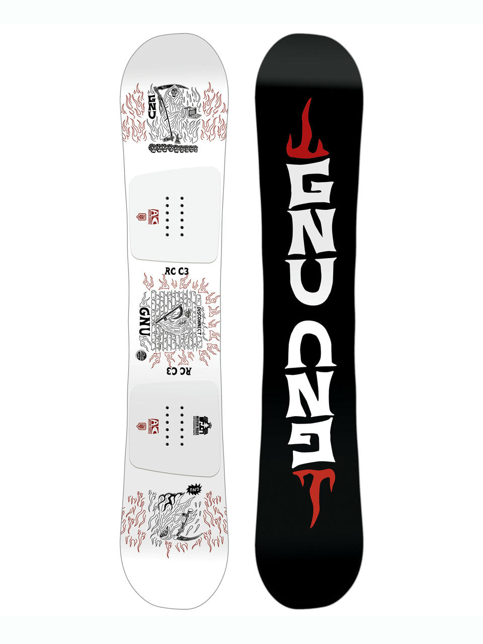 Pentru bărbați Snowboard Gnu Rcc3 (black)