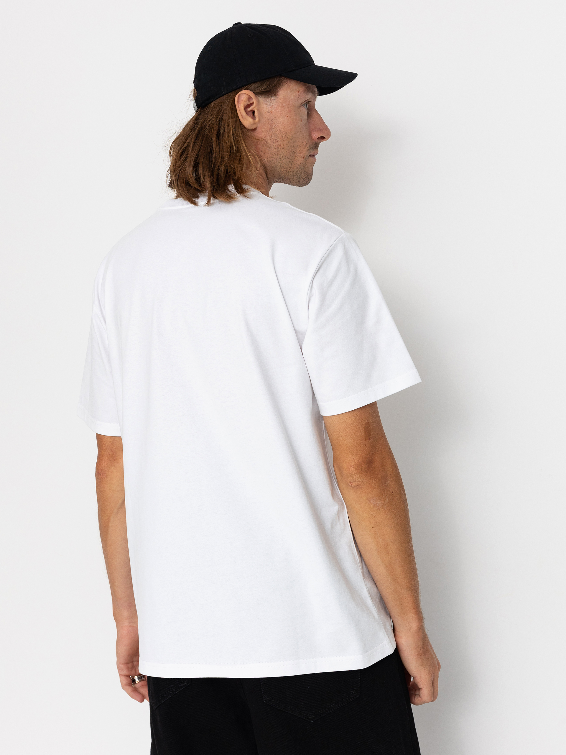 Tricou Carhartt WIP University Script (white/black)