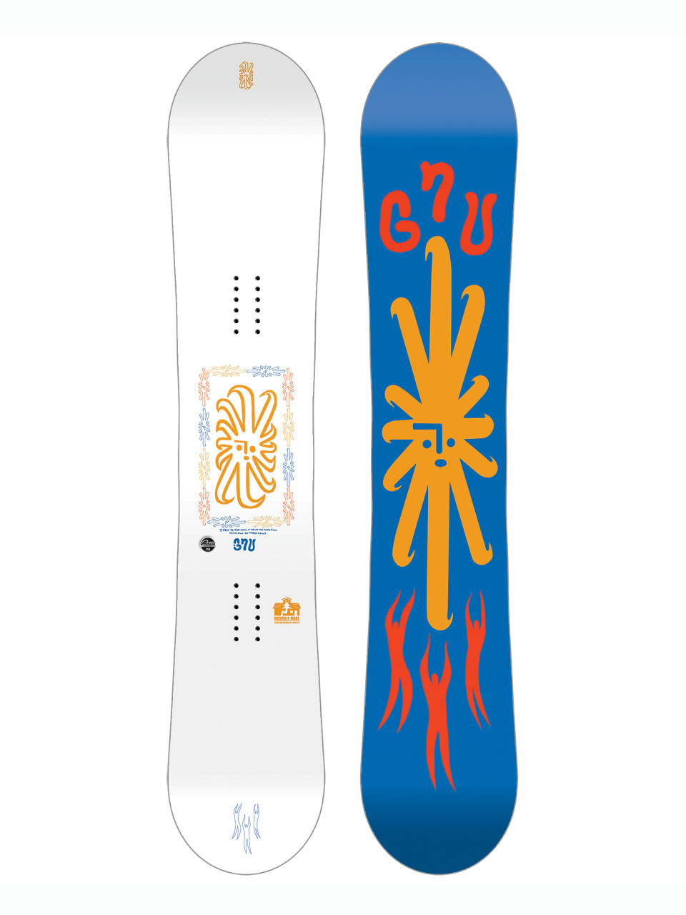 Pentru bărbați Snowboard Gnu Headspace (blue)