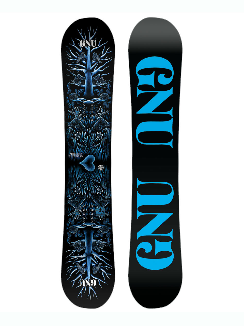 Pentru femei Snowboard Gnu Ladies Choice (black)