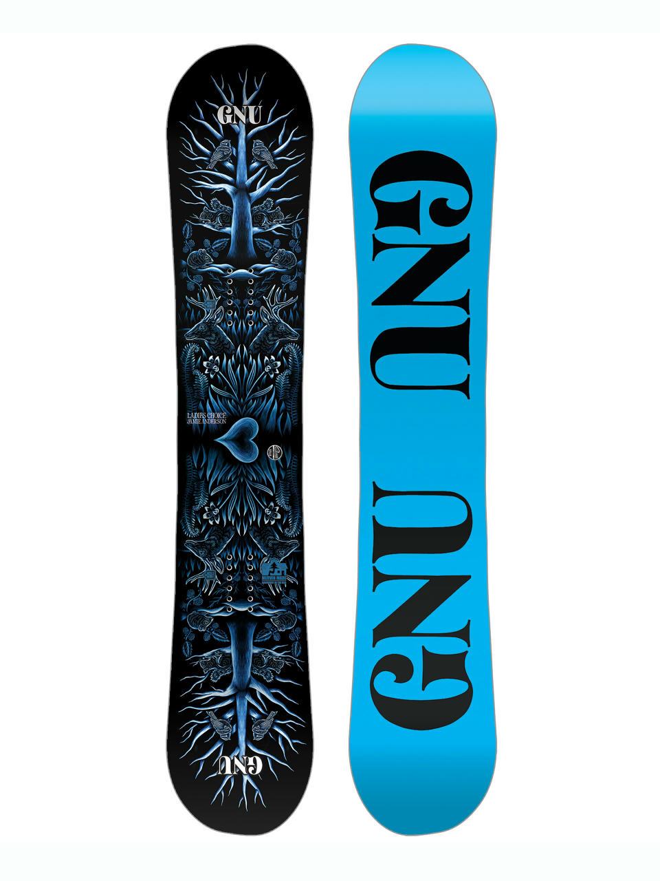 Pentru femei Snowboard Gnu Ladies Choice (blue)