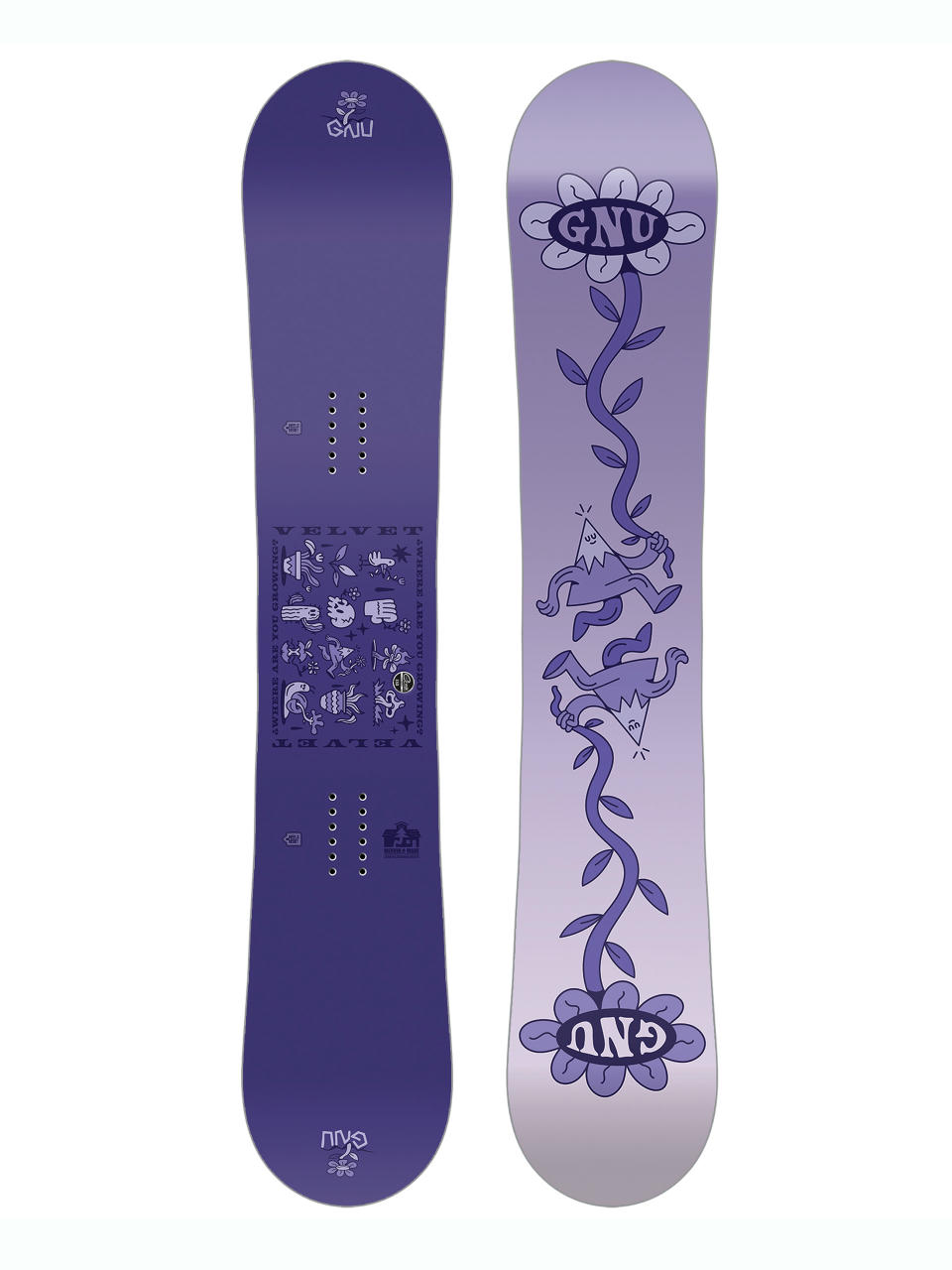 Pentru femei Snowboard Gnu Velvet