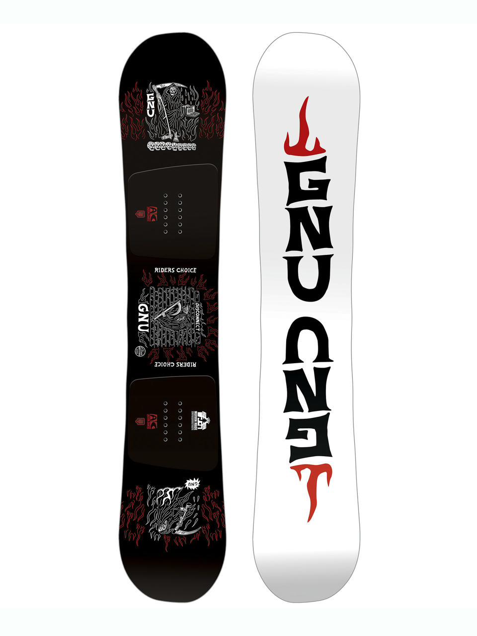 Pentru bărbați Snowboard Gnu Riders Choice (white)