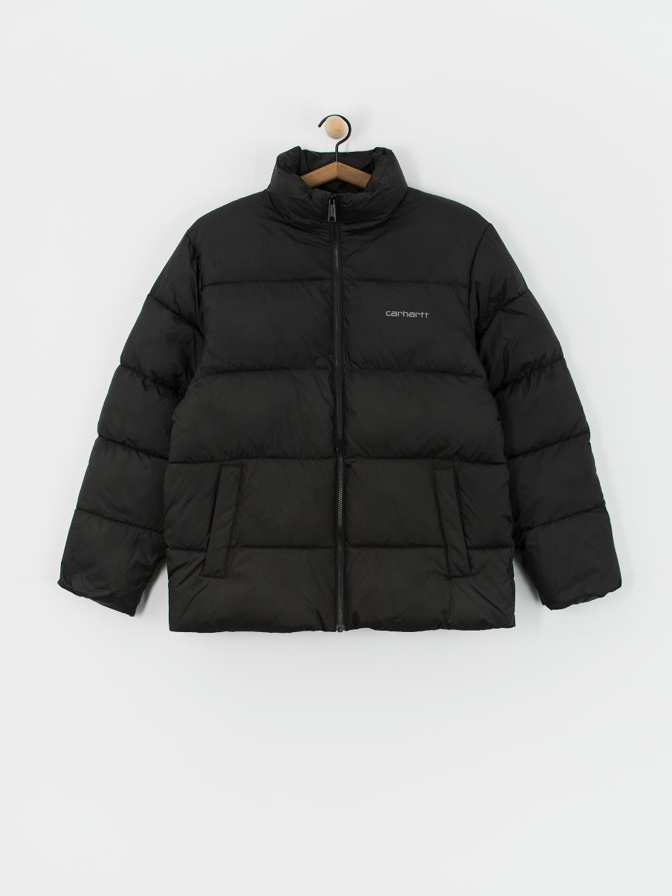 Geacă Carhartt WIP Springfield (black/misty grey)