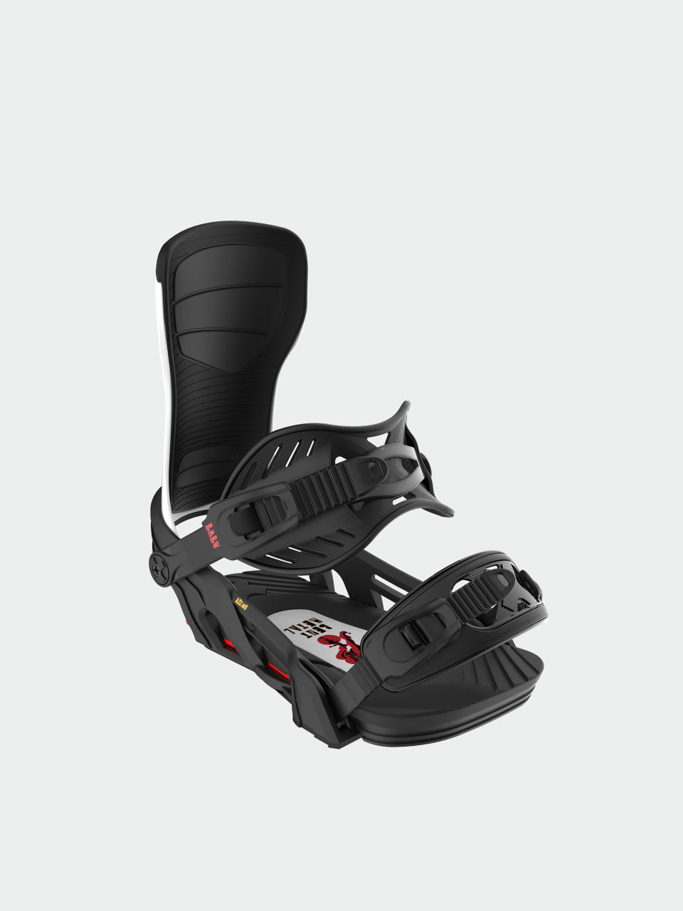 Pentru bărbați Legături pentru snowboard Bent Metal Axtion (black/white)