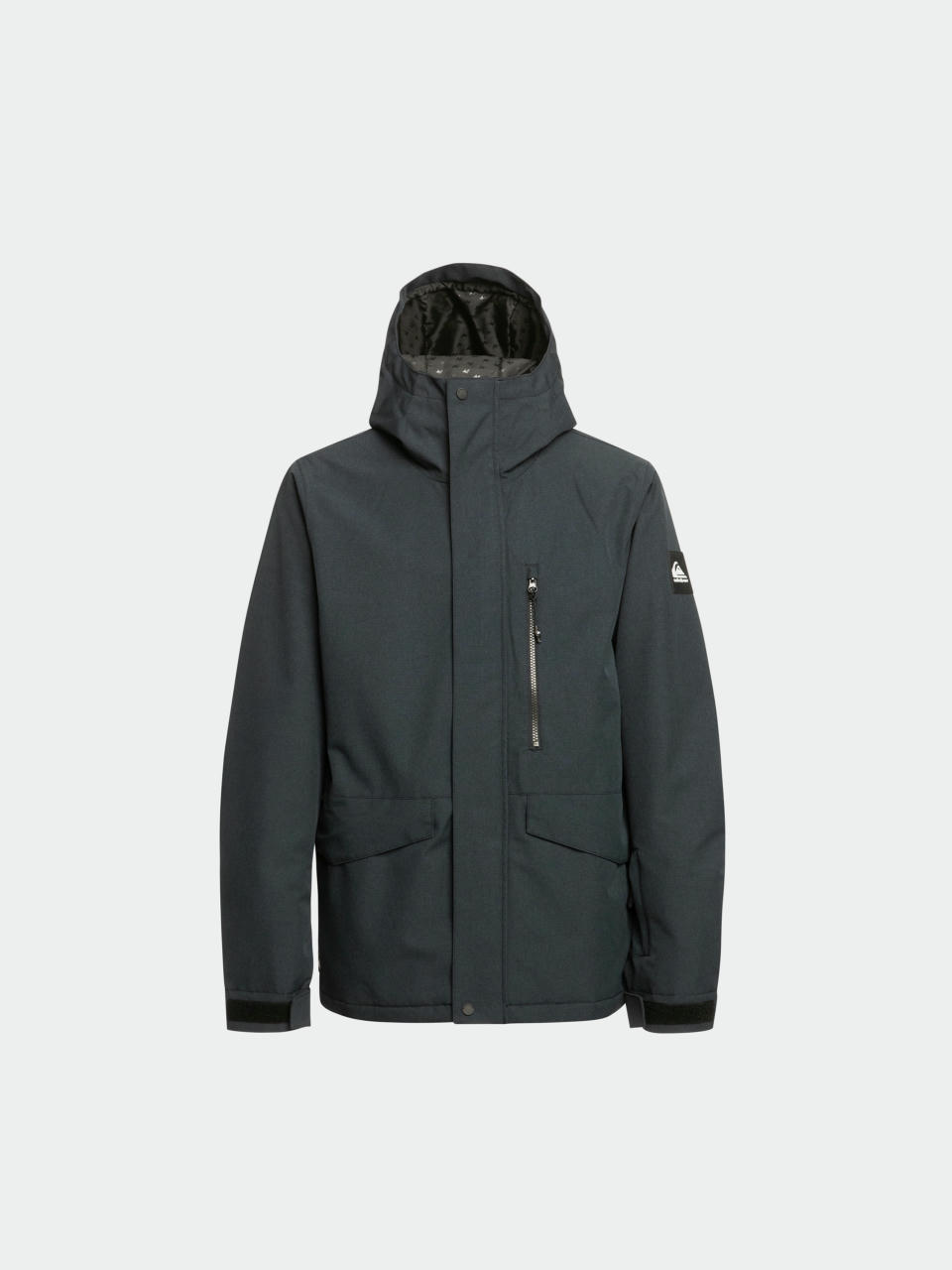 Pentru bărbați Geacă de snowboard Quiksilver Mission Solid (true black)