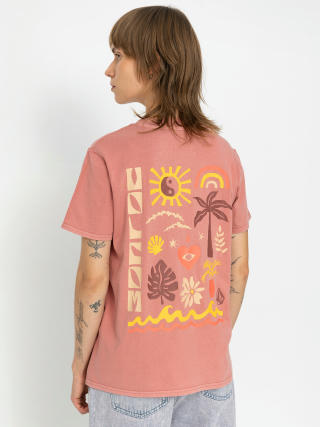 Tricou Volcom Lock It Up Wmn (mauve rose)