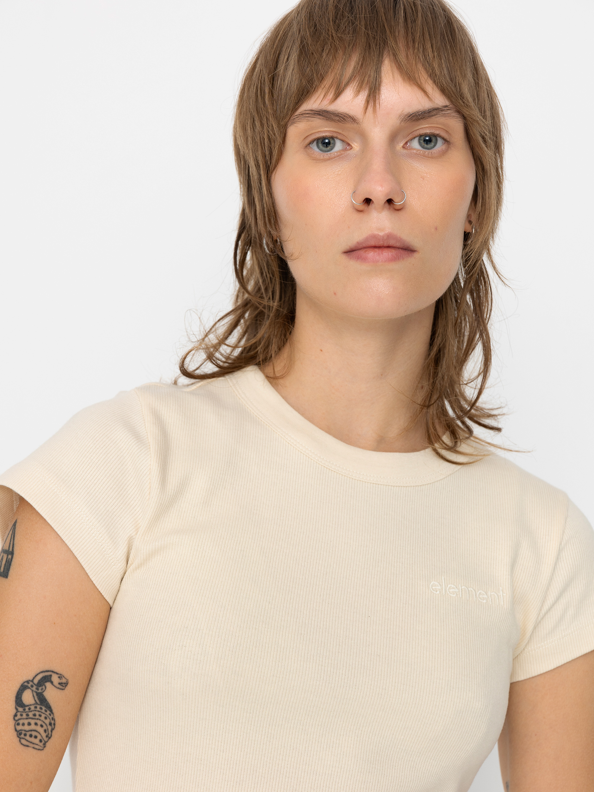 Tricou Element Tourbus Wmn (parchment)