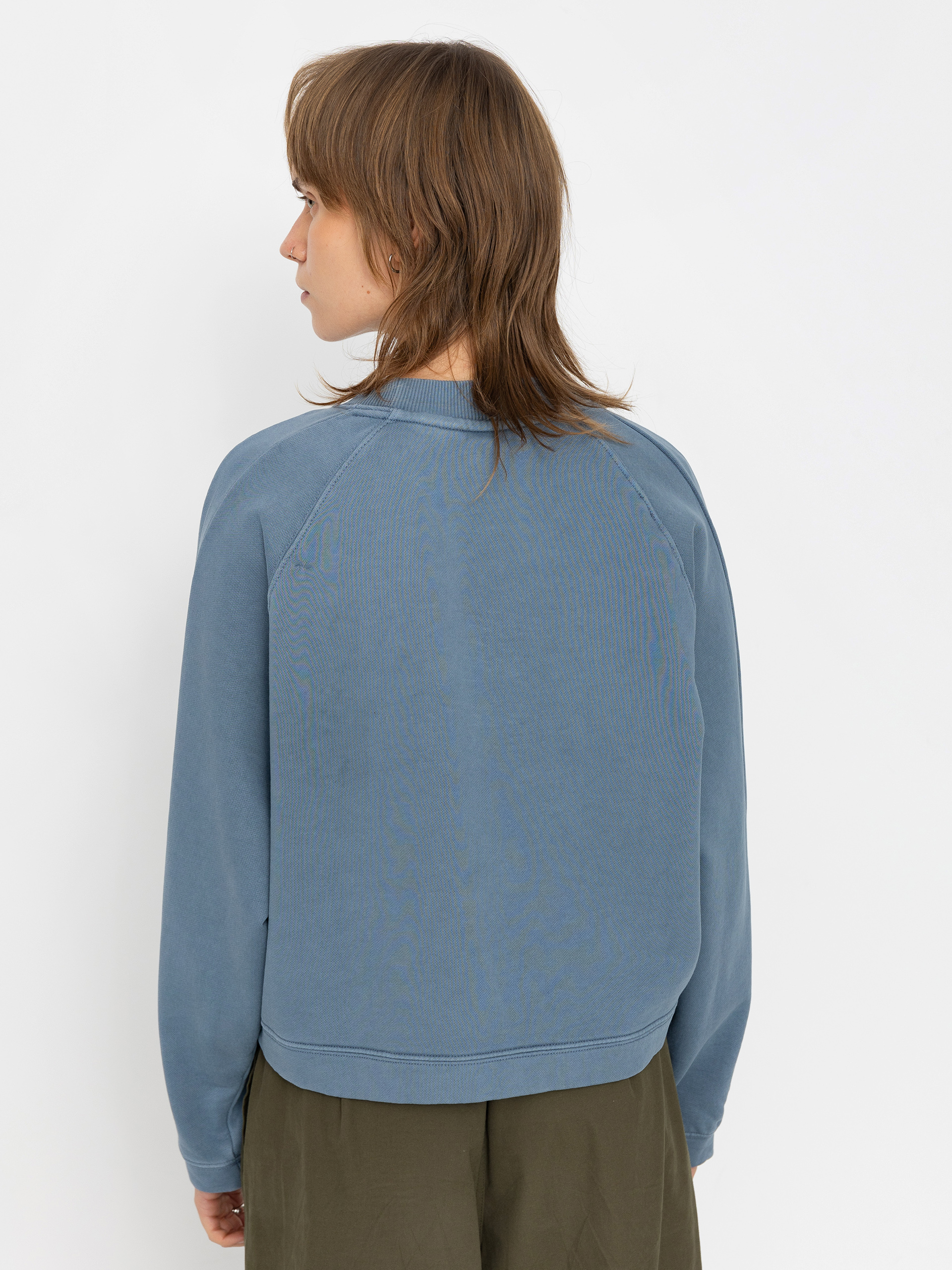 Hanorac Quiksilver Uni Crew Block Screen Wmn (vintage indigo)
