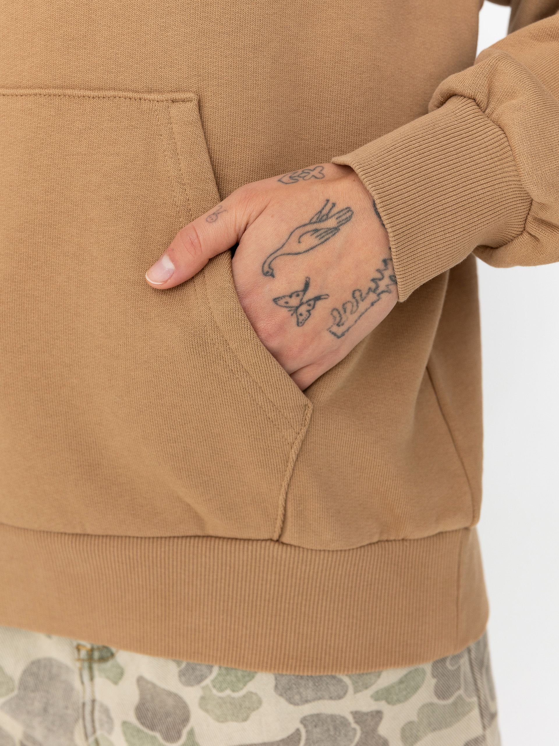 Hanorac cu glugă Carhartt WIP Casey HD Wmn (peanut/silver)