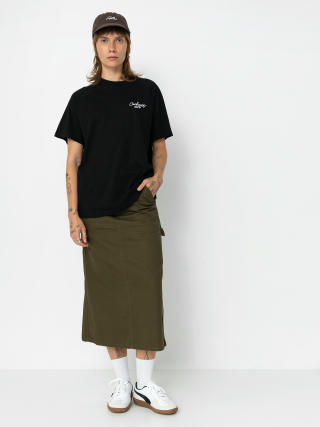 Tricou Carhartt WIP Signature Wmn (black/white)