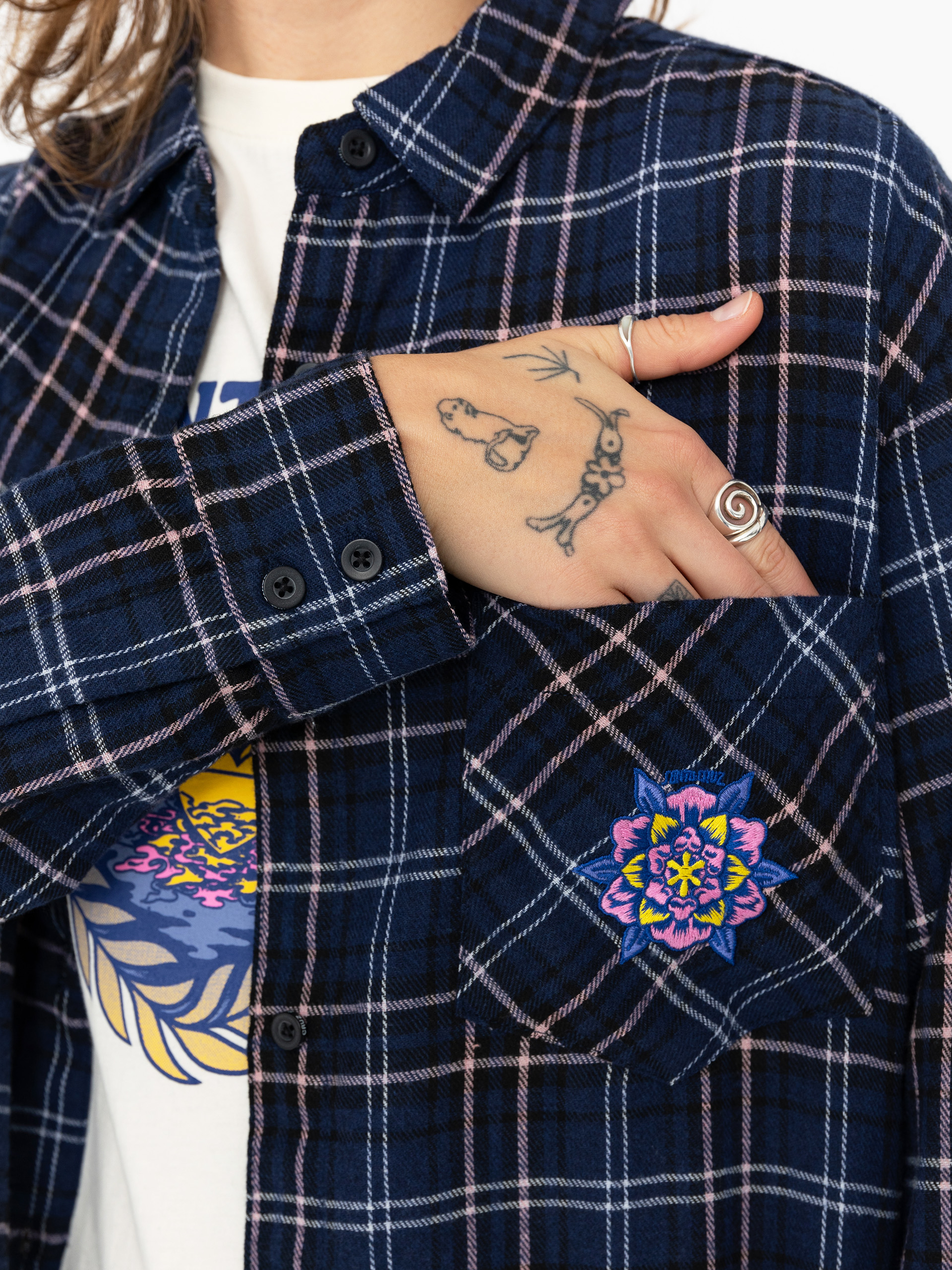 Fustă Santa Cruz Portland Wmn (blue check)