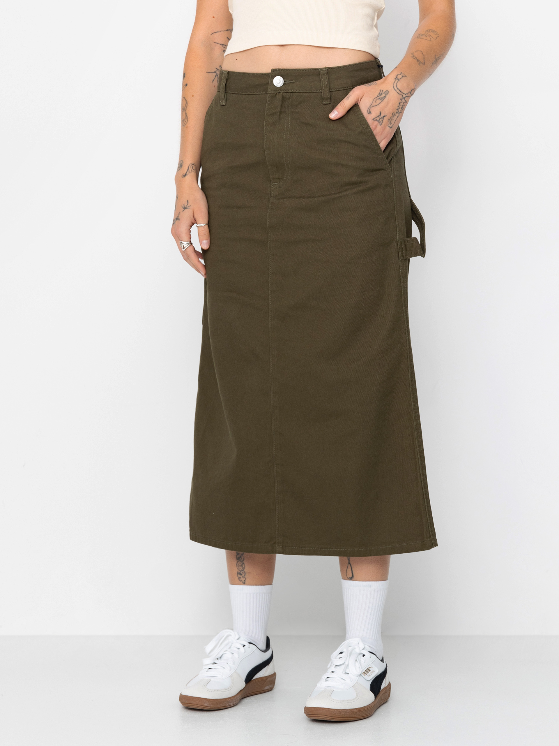 Fustă Santa Cruz Classic Carpenter Wmn (khaki)