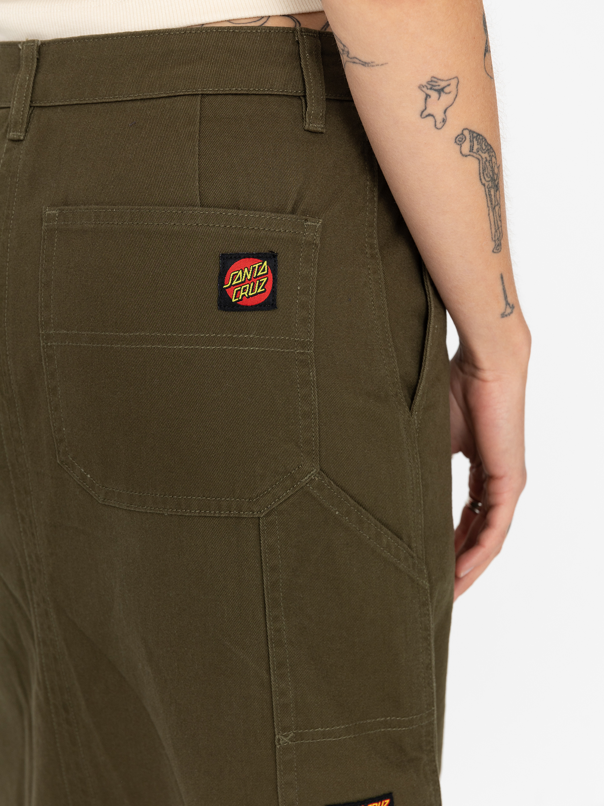 Fustă Santa Cruz Classic Carpenter Wmn (khaki)