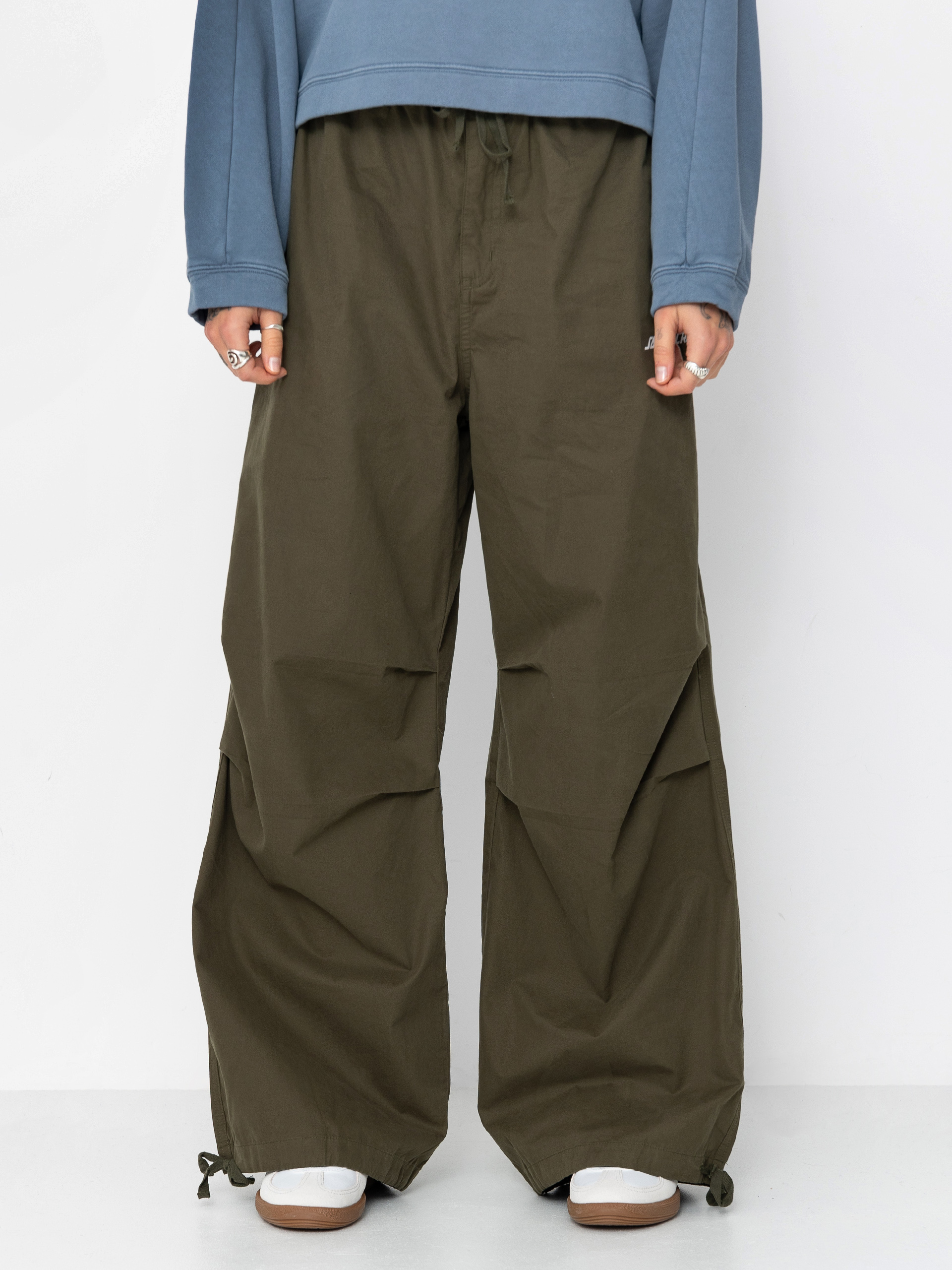 Pantaloni Santa Cruz Strip Parachute Wmn (khaki)
