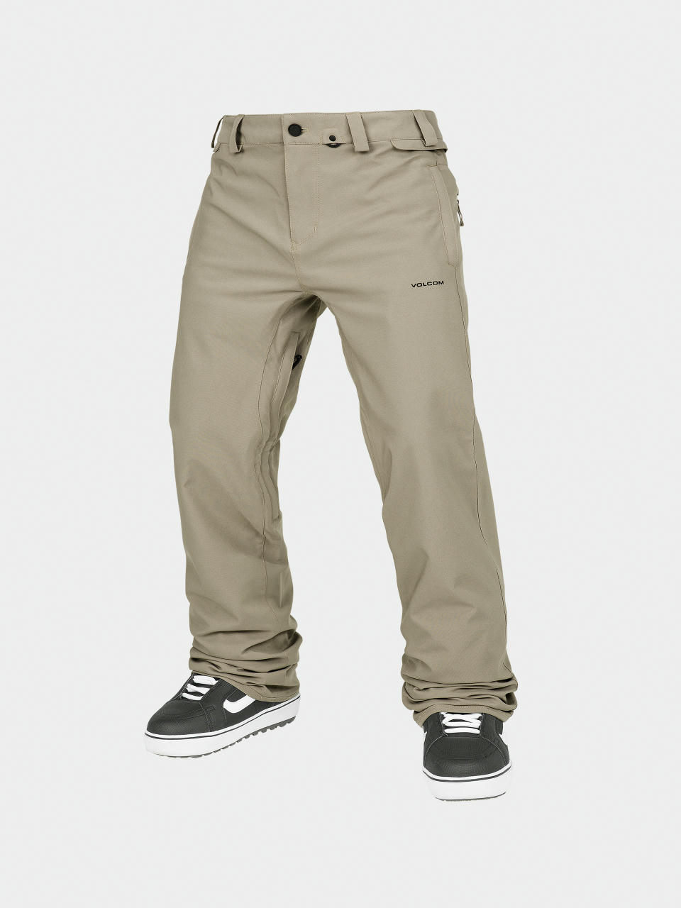 Pentru bărbați Pantaloni pentru snowboard Volcom Freakin Snow Chino (chestnut brown)