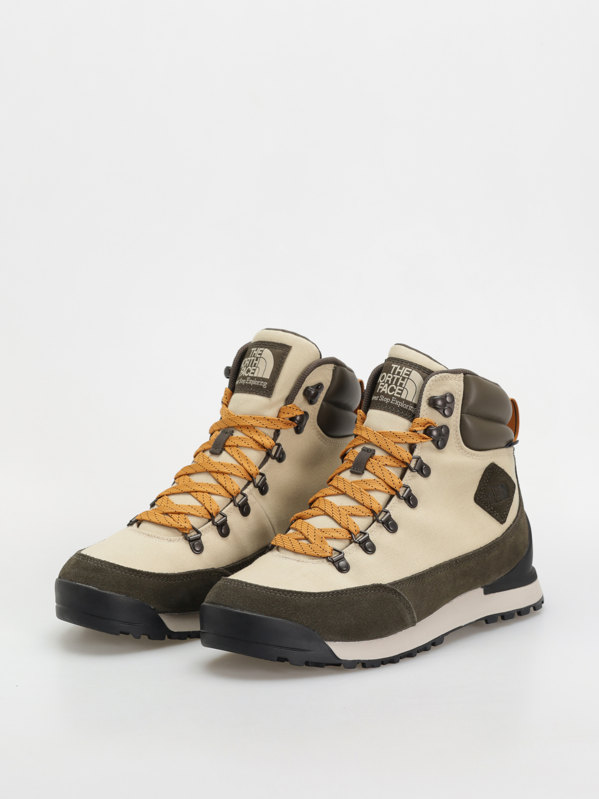 Pantofi The North Face Back To Berkeley Iv Textile Wp (gravel/new taupe green)
