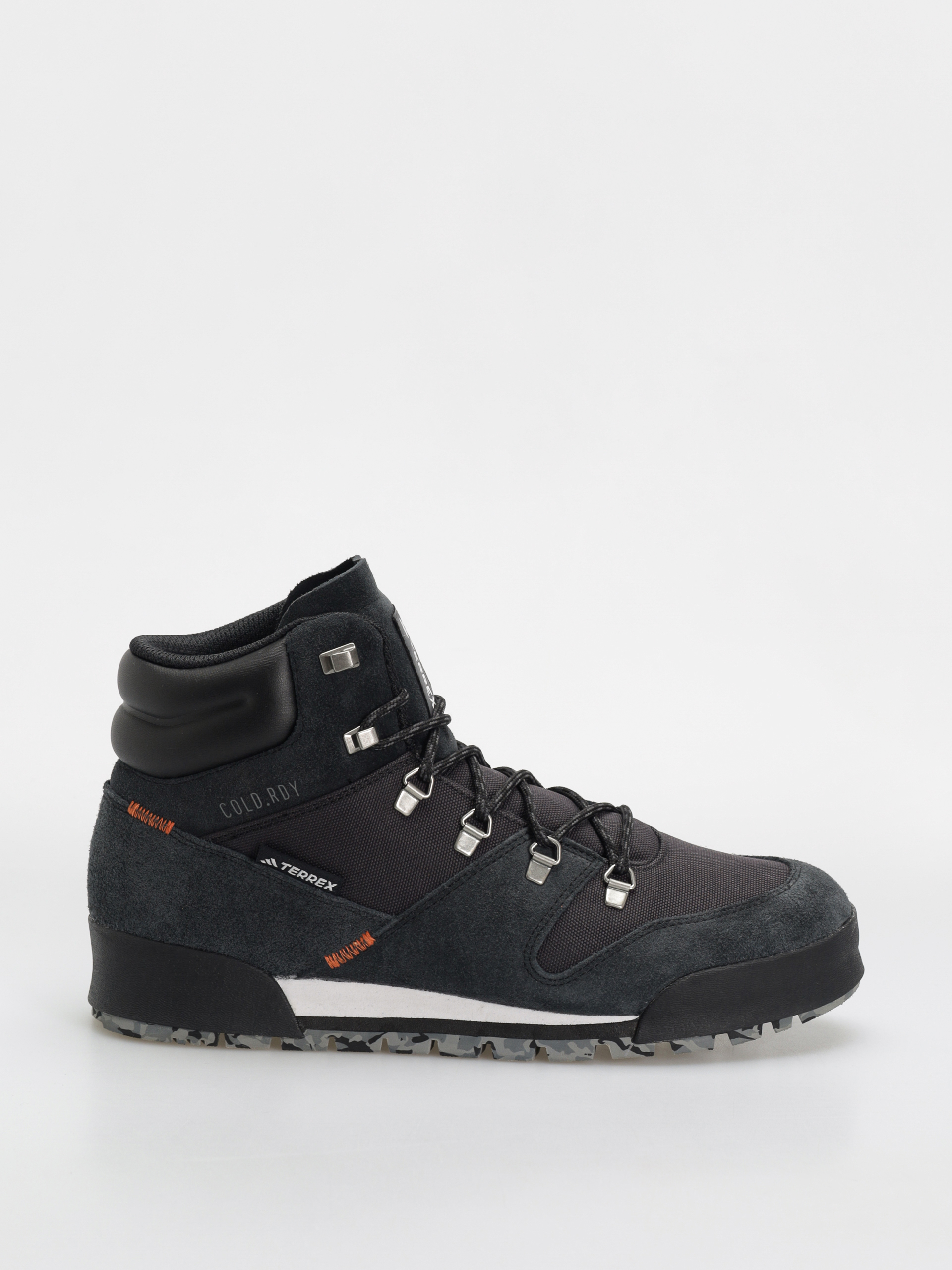 Pantofi adidas Terrex Snowpitch C. - alb, negru (cblack/cblack/seimor)