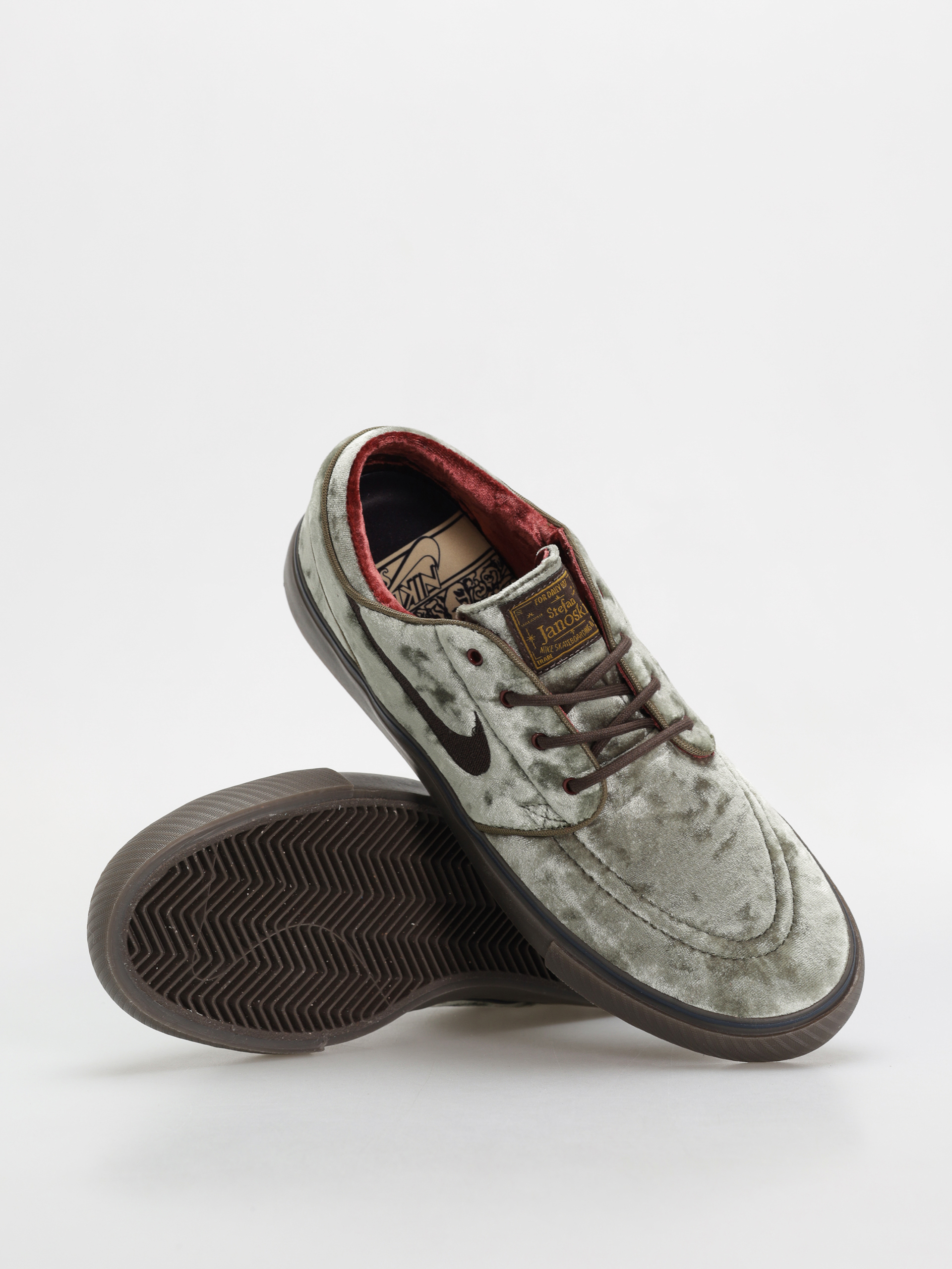 Pantofi Nike SB Zoom Janoski OG+ SE (medium olive/velvet brown baroque brown)