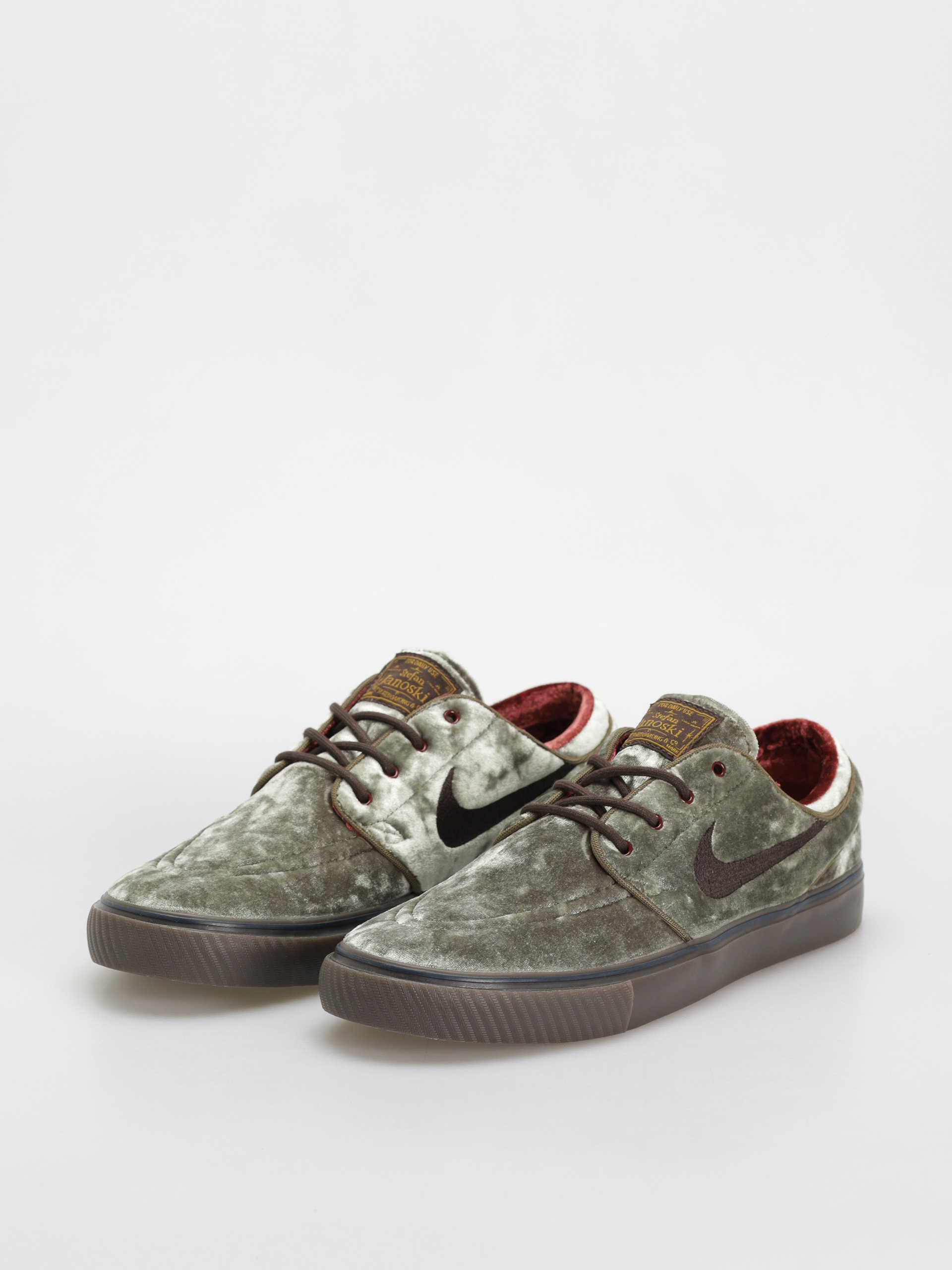 Pantofi Nike SB Zoom Janoski OG+ SE (medium olive/velvet brown baroque brown)